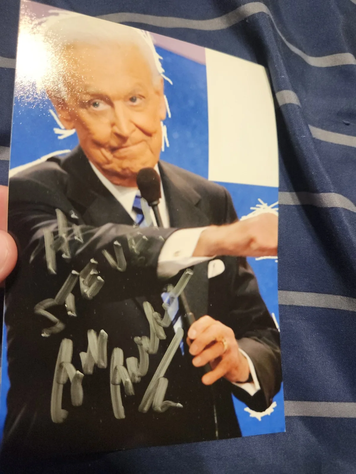 bob barker — Bob Barker Signed Autograph 4x6 The Price Is Right Coa, изображение 4