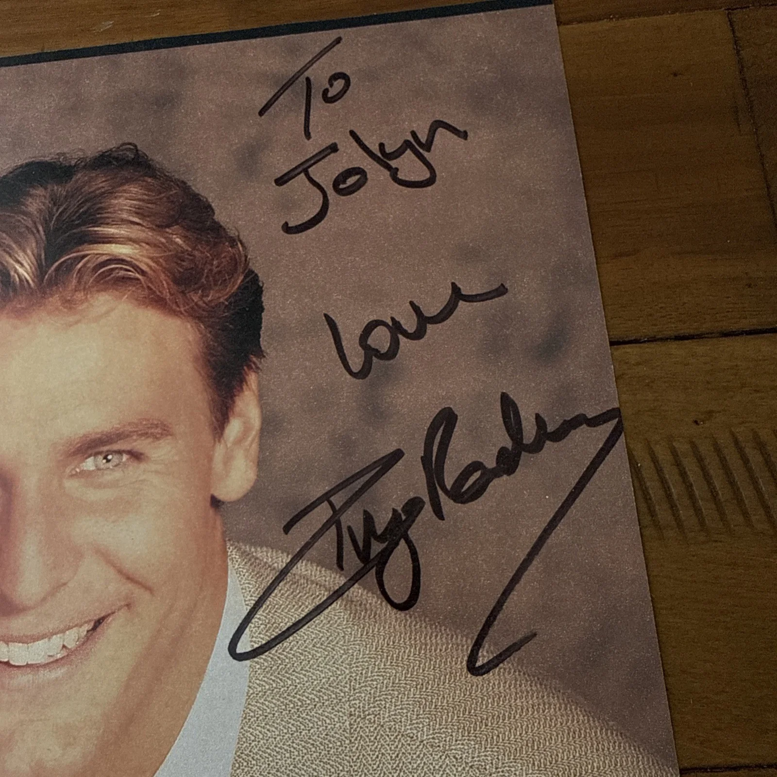 Ingo Rademacher — Ingo Rademacher General Hospital Autograph Signed 10.75x6.5" Magazine Photo, изображение 3