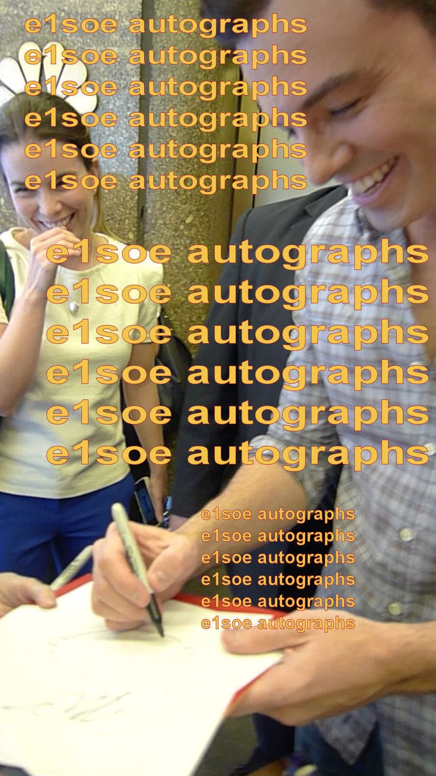 Seth MacFarlane — Seth MacFarlane signed Sketch Stewie Griffin Family Guy 8x10 Photo - Exact Proof, image 4