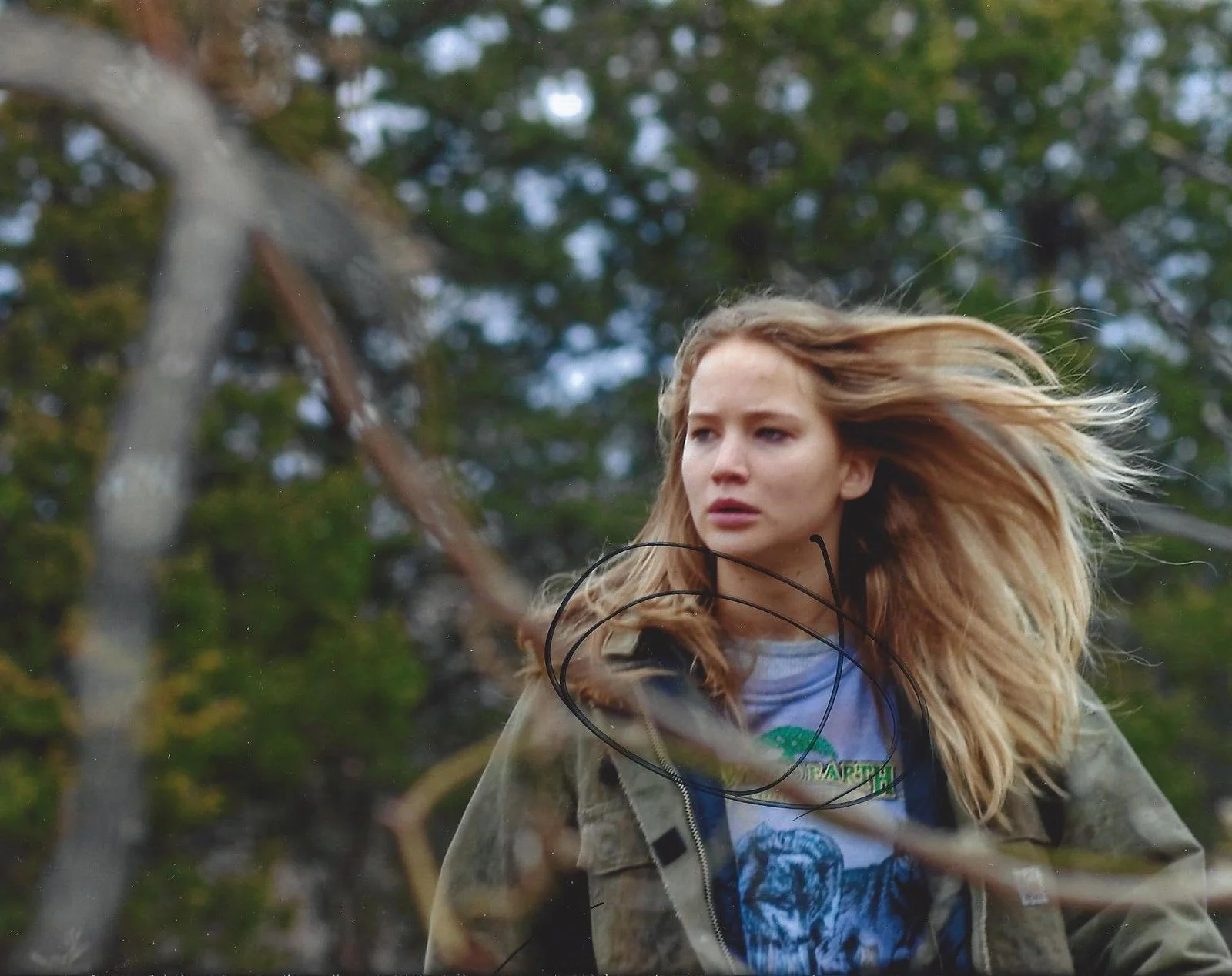jennifer lawrence — Jennifer Lawrence signed Winter's Bone 8x10 photo - In Person Proof