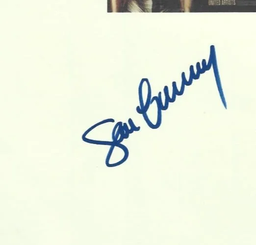 8 x 10 Hand Signed Sean Connery from "Goldfinger" script page, image 2