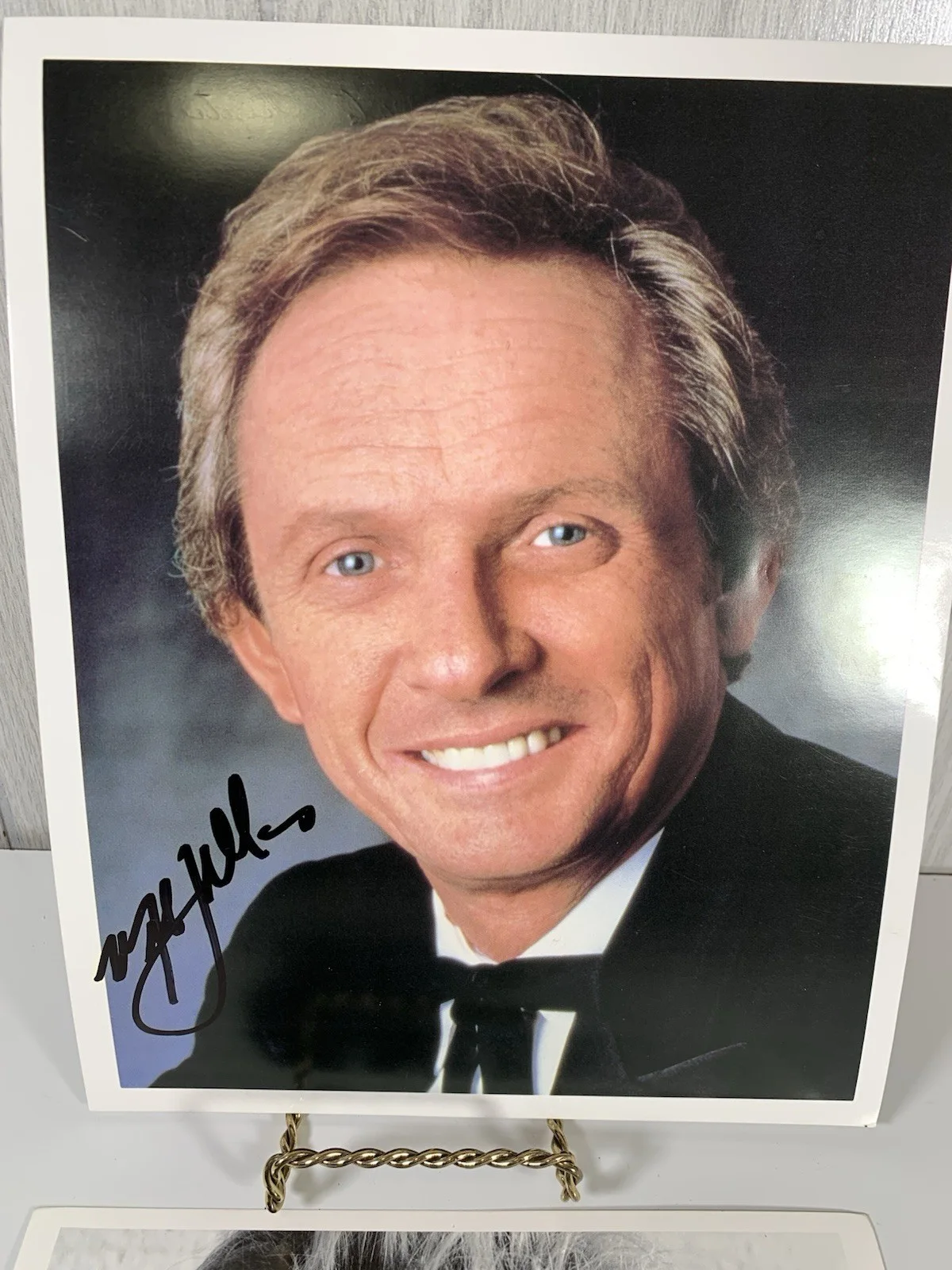 Mel Tillis And Mel Tillis Jr. Autographed 8x10 Photos Photographs Father Son, изображение 2
