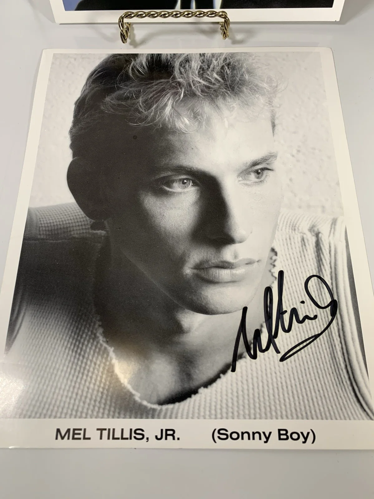 Mel Tillis And Mel Tillis Jr. Autographed 8x10 Photos Photographs Father Son, изображение 5