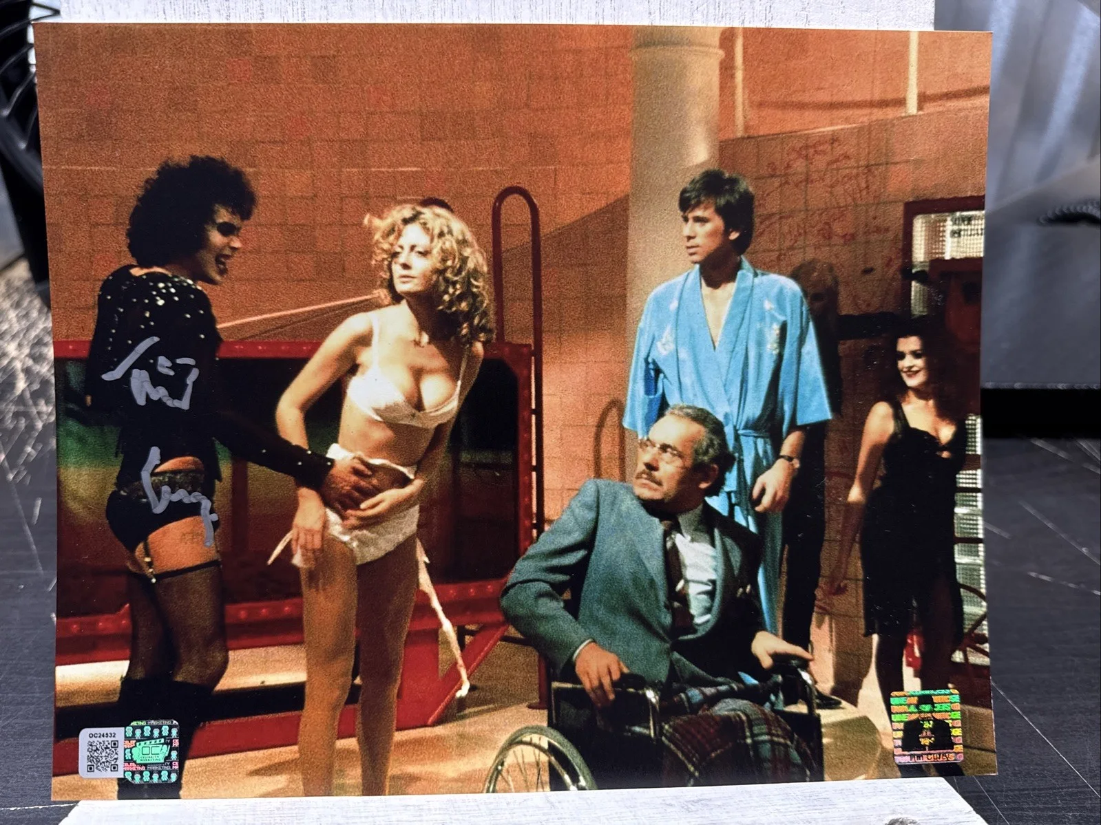 Tim Curry — Tim Curry, Signed 8x10 Autograph Photo, Rocky Horror Picture Show OC COA Holo
