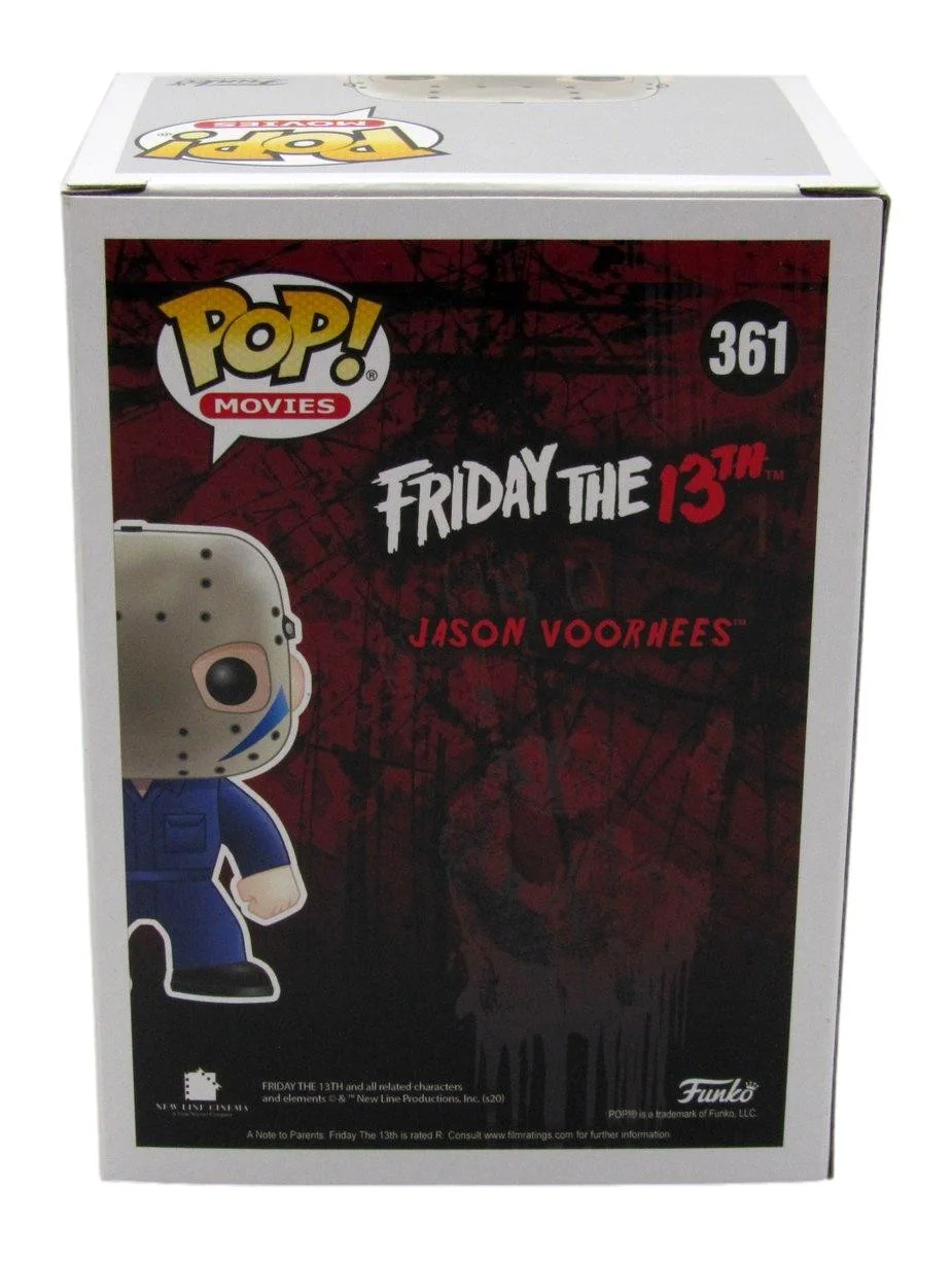 Ari Lehman Signed/Insc Funko Pop! #01 "Friday the 13th" Signed in Red JSA 190711, изображение 5