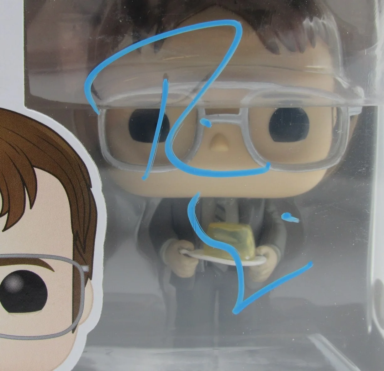 Rainn Wilson Autographed Funko Pop! #1004 Figurine "The Office" JSA 184719, изображение 2