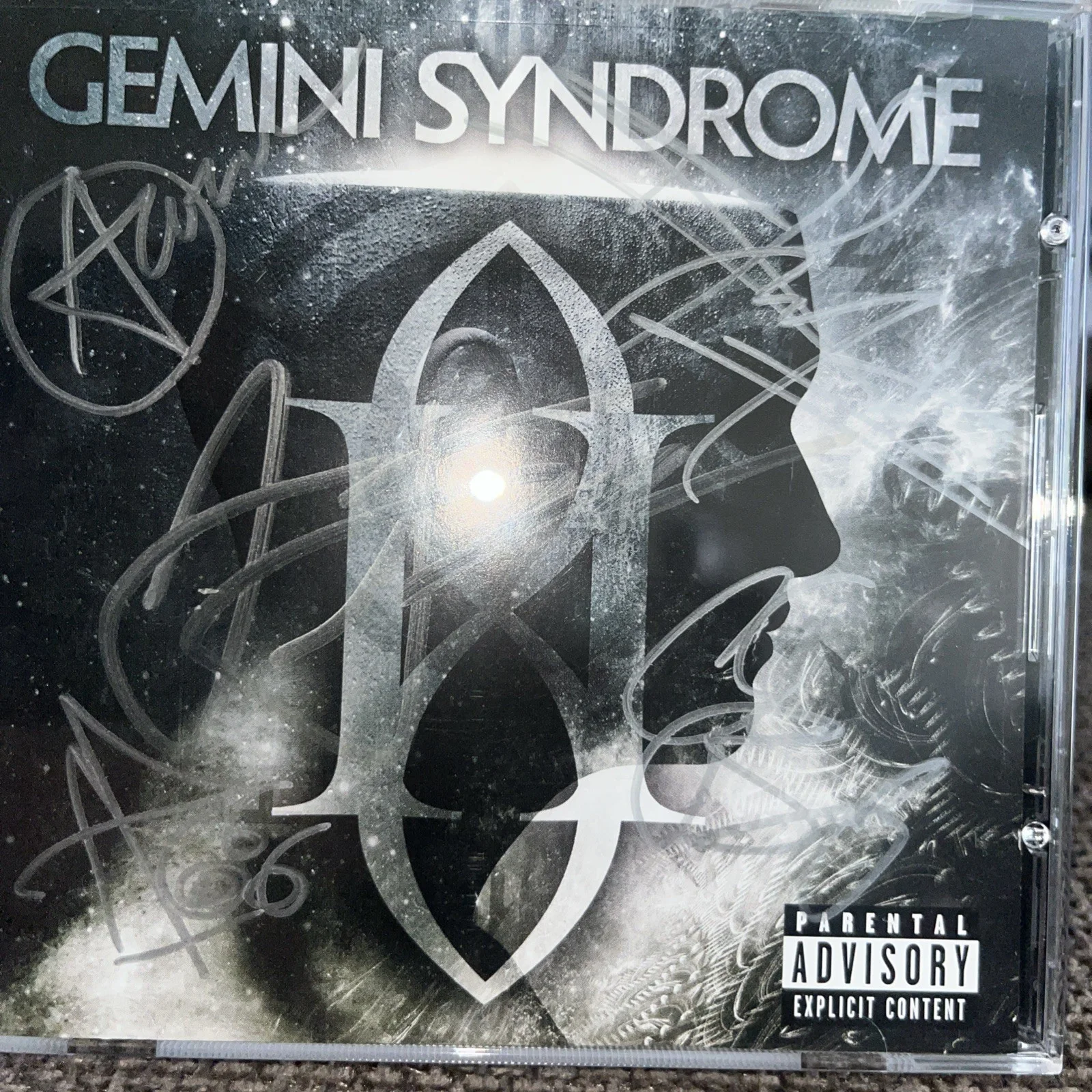 GEMINI SYNDROME BAND SIGNED AUTOGRAPH LUX CD, image 2