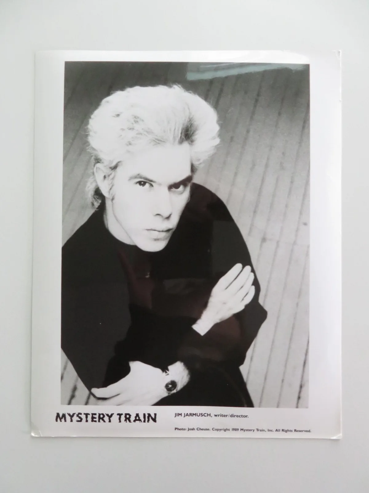 MYSTERY TRAIN - B MOVIE STILL PHOTO LOT OF 2 JIM JARMUSCH YOUKI KUDOH 1989, изображение 3