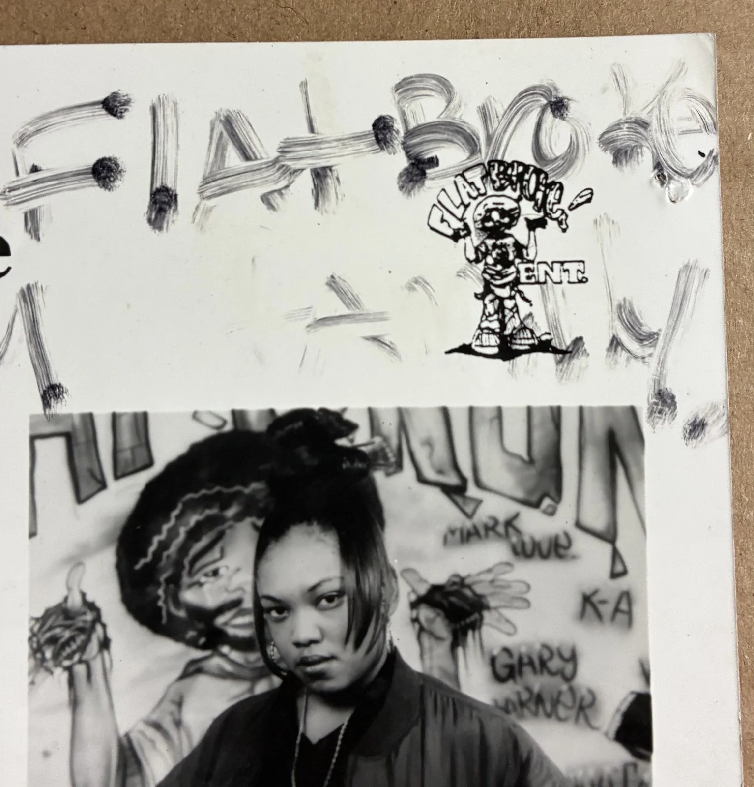 Signed FlatBroke Ent. 1998 Press Photo Watts Underground Rap Hip Hop Promo Photo, изображение 4