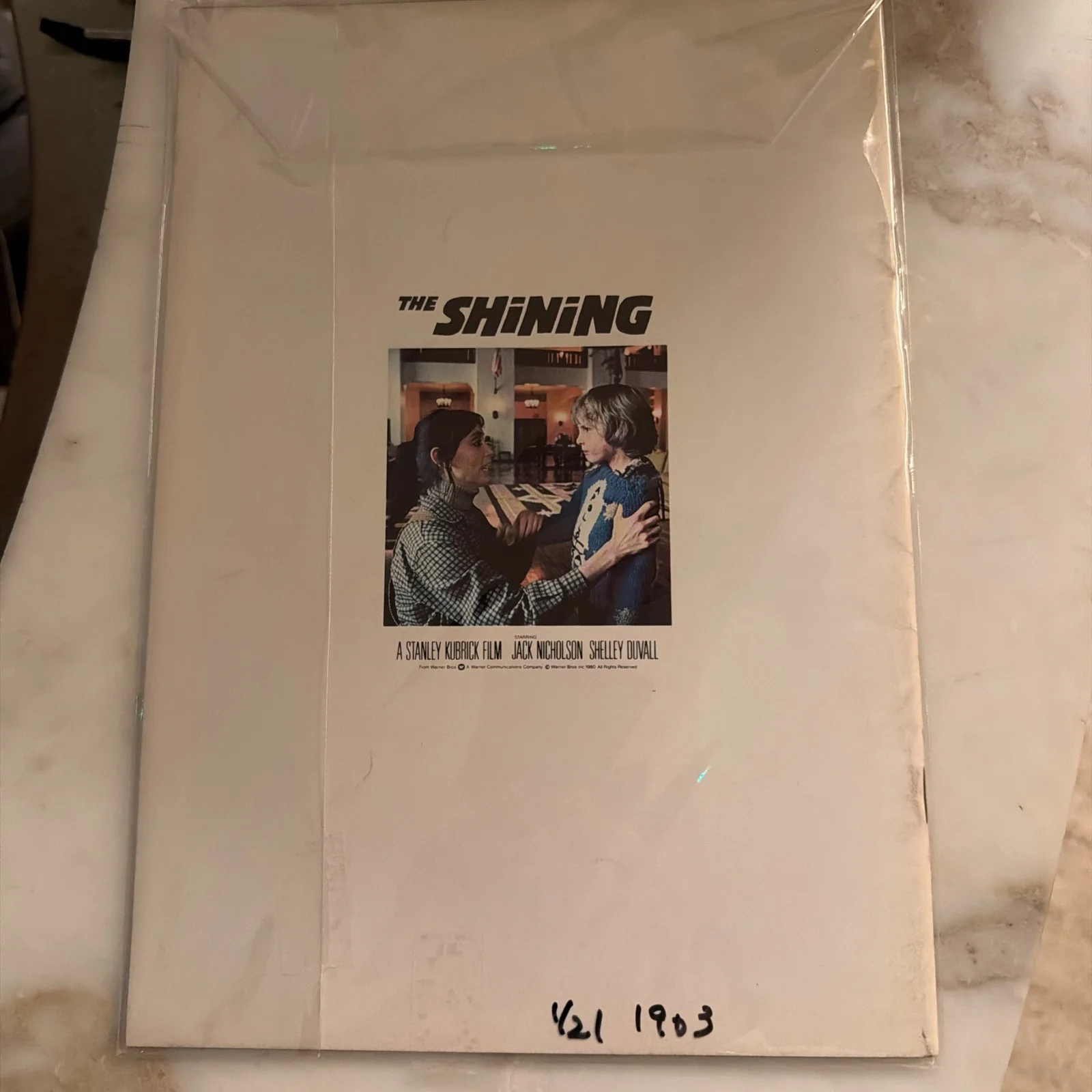 THE SHINING - Stanley Kubrick Japan Program RARE, image 2