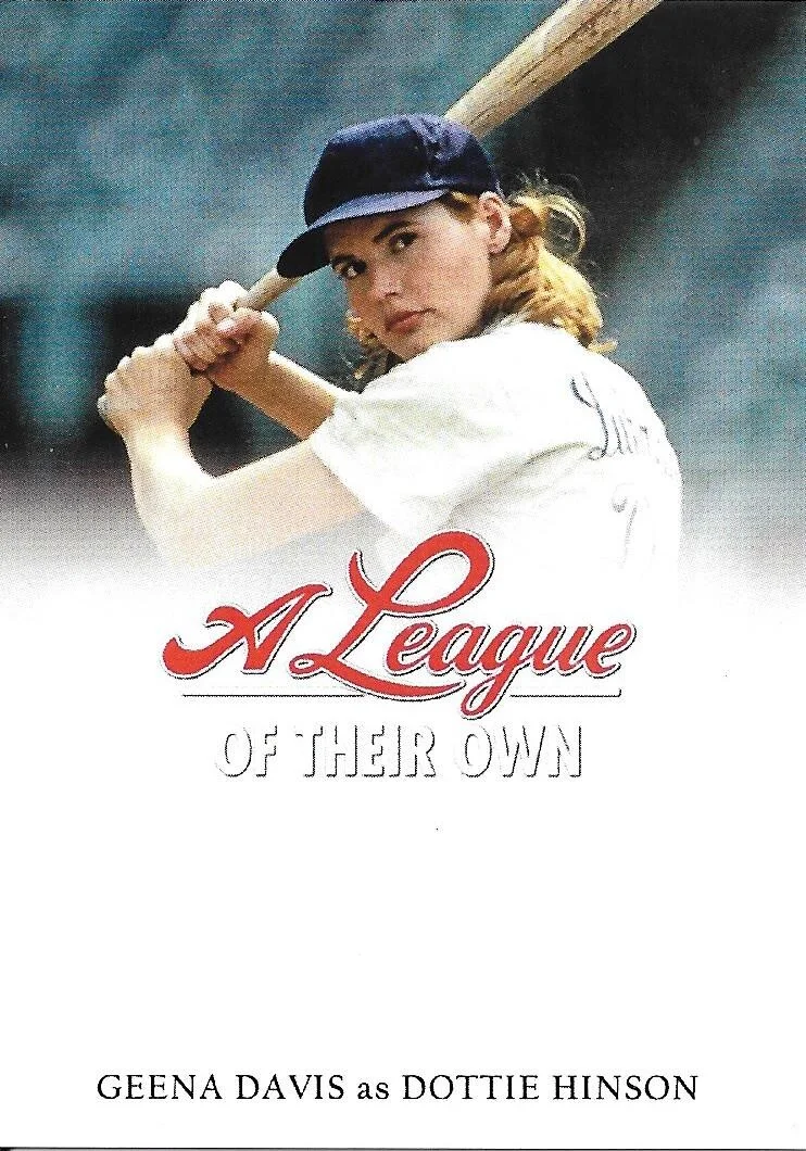 A League of their Own 5 unsigned Custom Cards Geena Davis Lori Petty, изображение 2