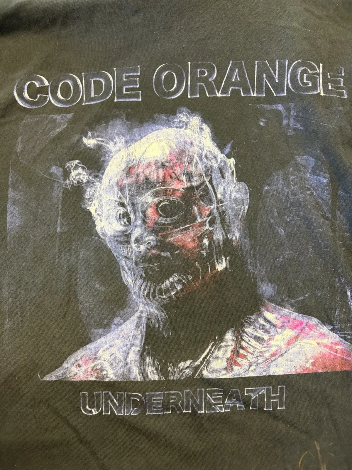 Code Orange “Underneath” Graphic Sleeve Shirt- M, image 4