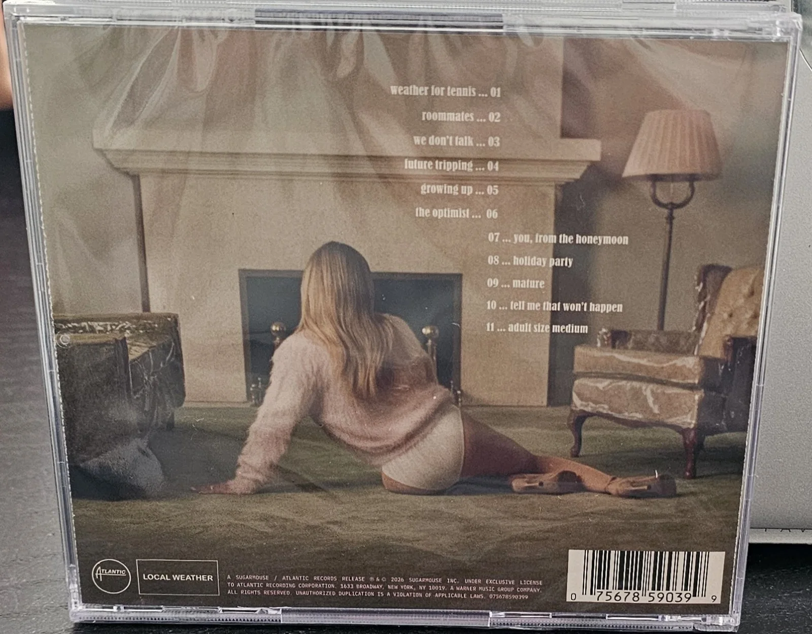 Signed Hilary Duff - Luck Or Something Autographed CD Sealed, image 2