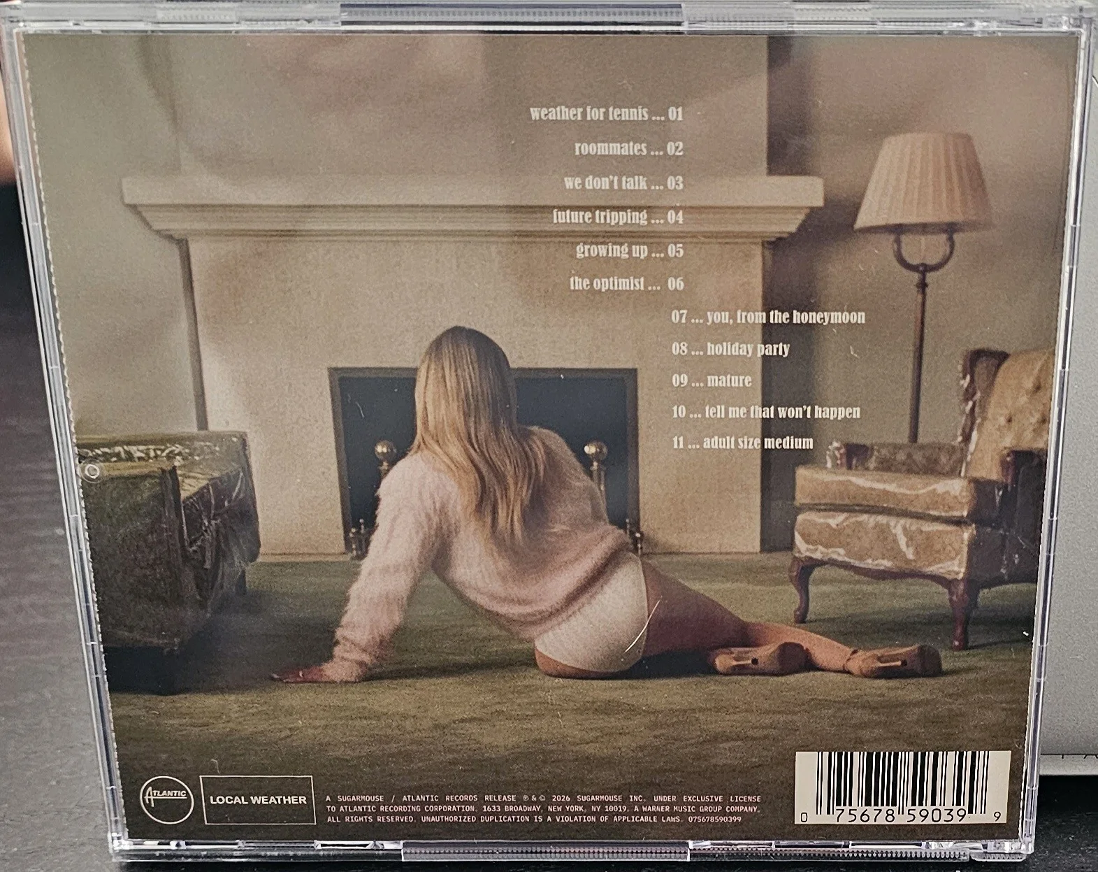 Signed Hilary Duff - Luck Or Something Autographed CD Sealed, image 4