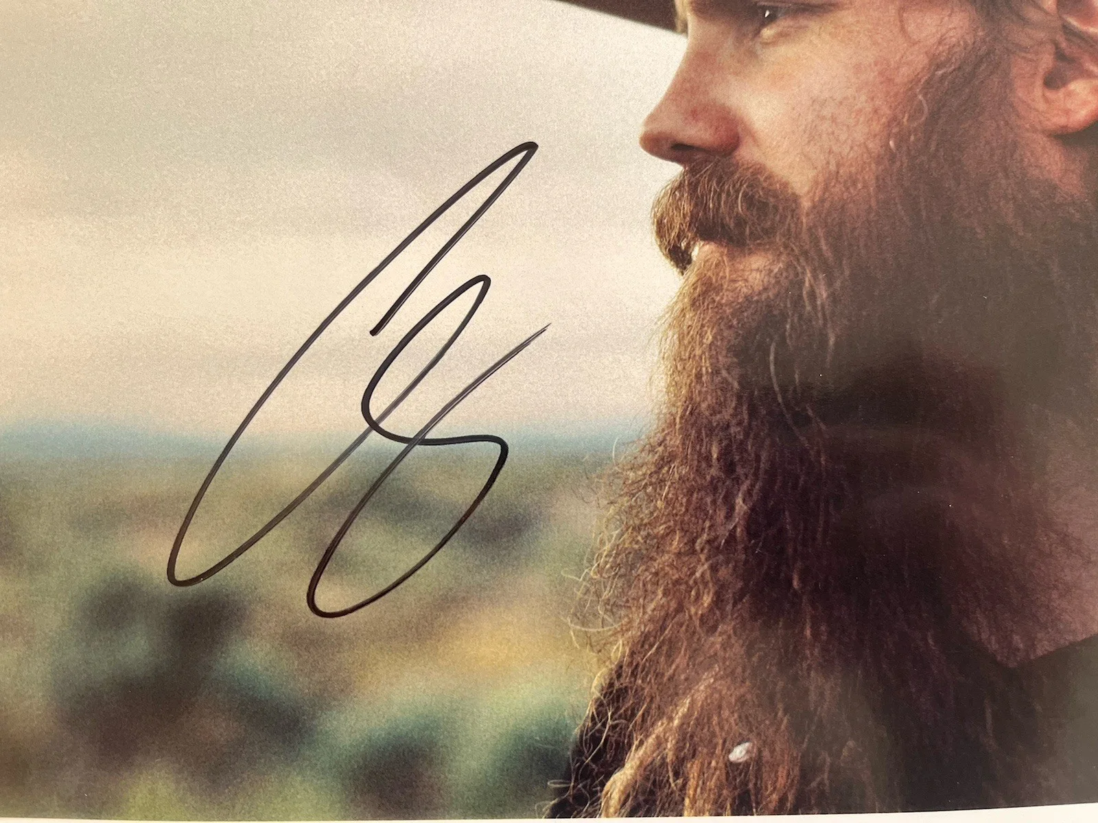 Chris Stapleton Autograph 8x10 Photo PSA/DNA COA Signed Country Music RARE, изображение 2