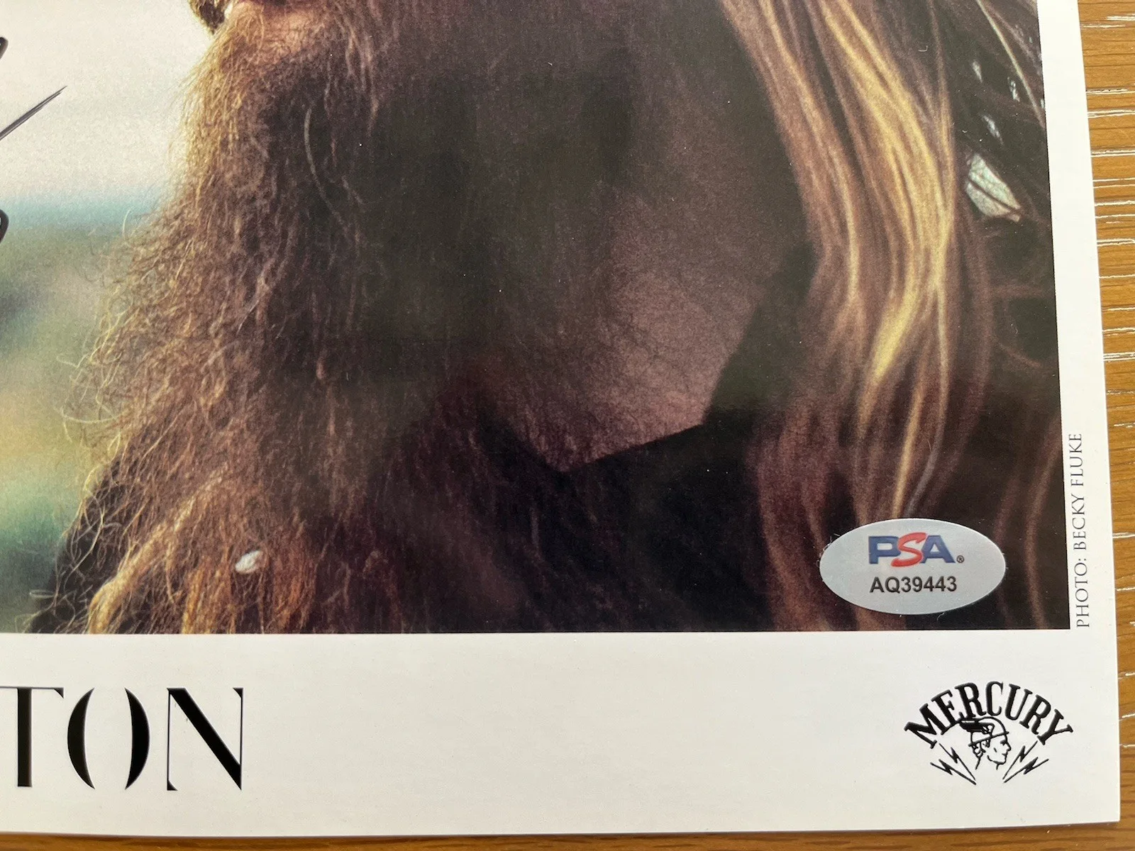 Chris Stapleton Autograph 8x10 Photo PSA/DNA COA Signed Country Music RARE, изображение 3