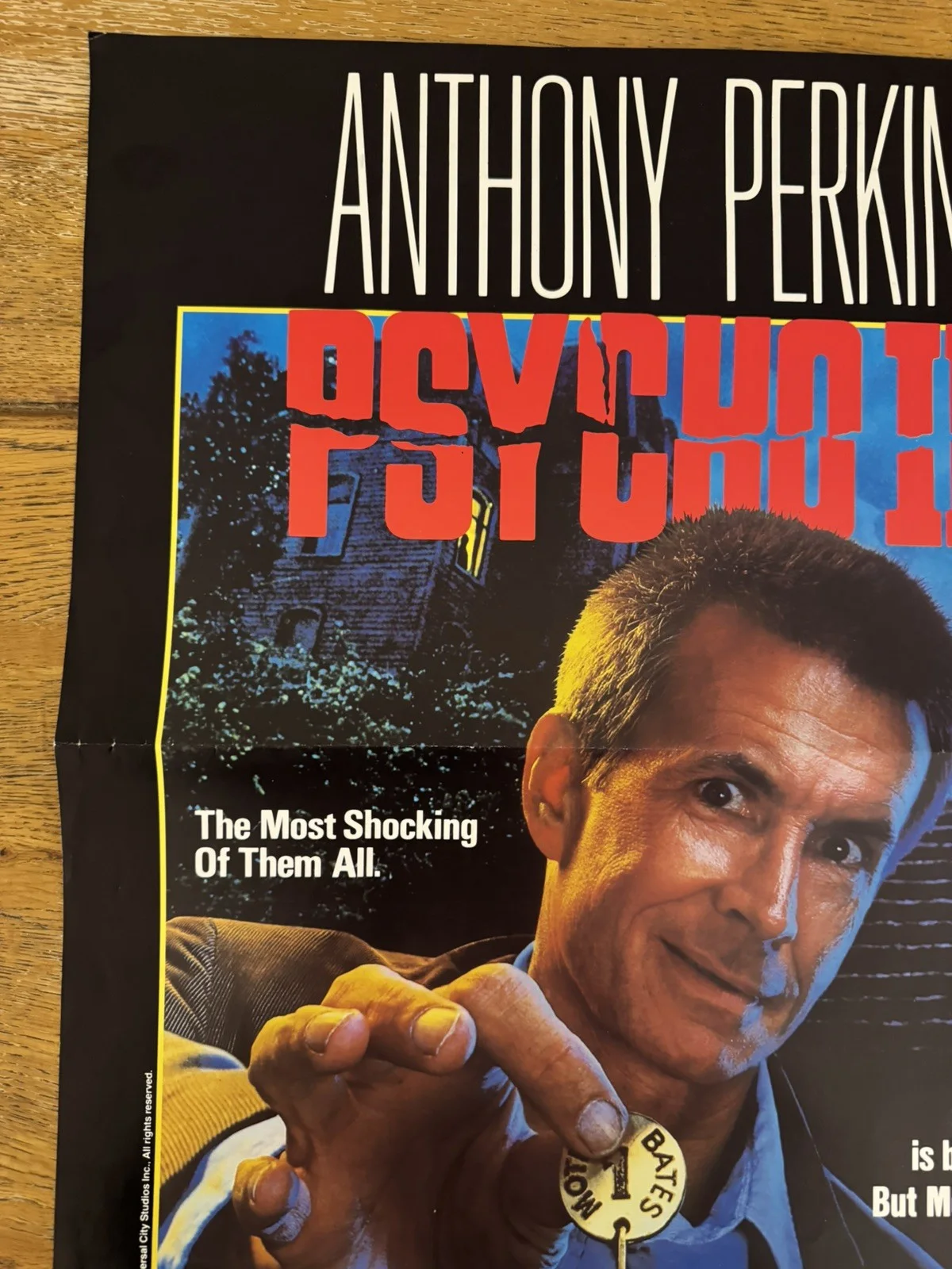 Psycho 3 Original Video Shop VHS Poster 1987, image 3