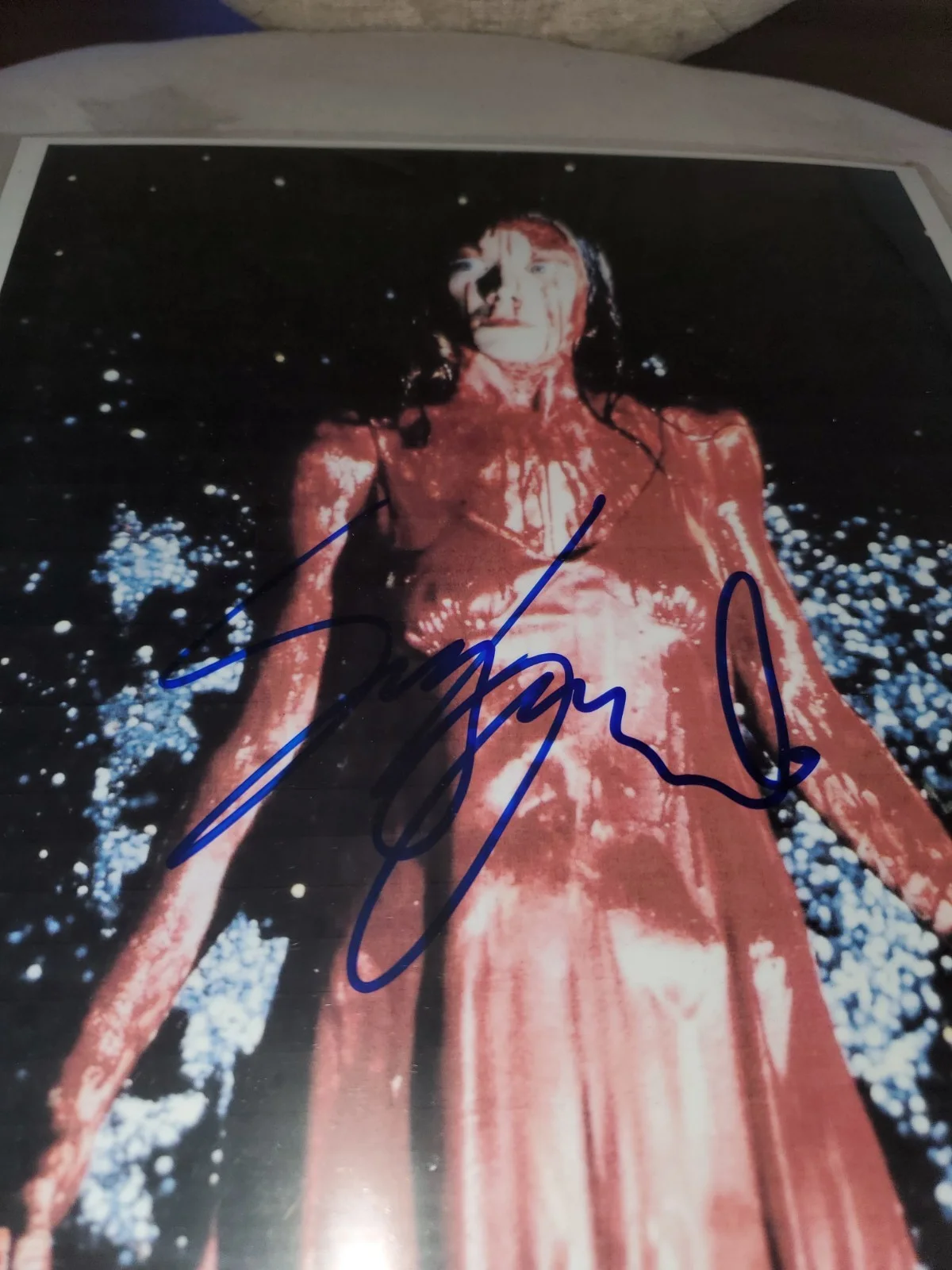 Sissy Spacek Signed 8.5 x 9.5 Approx. Photo Size, image 2