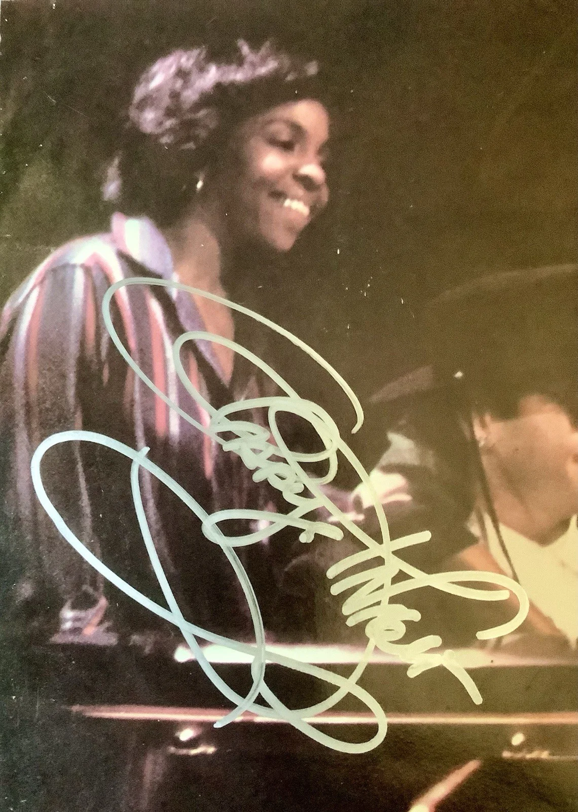 🔥ELTON JOHN, STEVIE WONDER, DIONNE WARWICK, GLADYS KNIGHT 45 Signed BY ALL 4!🔥, изображение 5