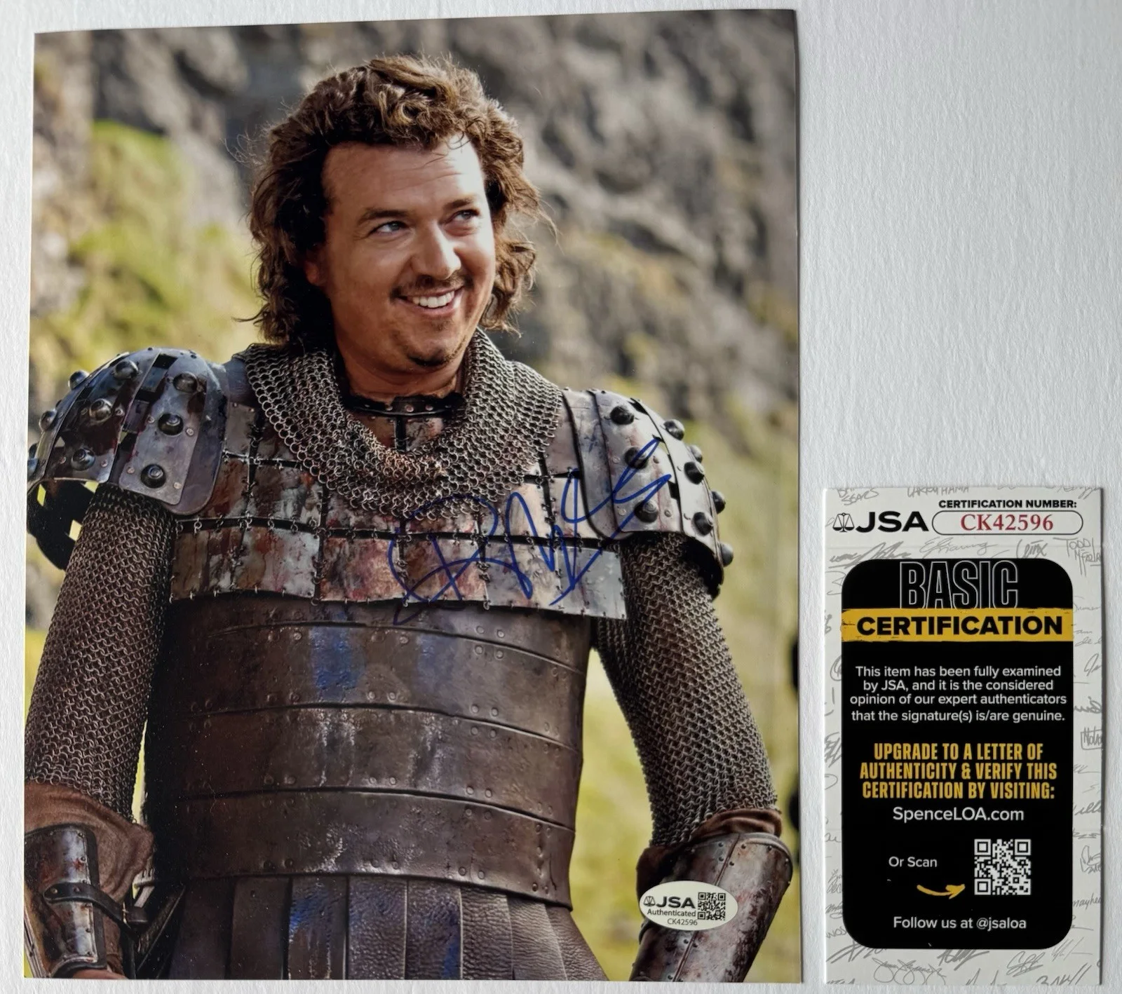 DANNY MCBRIDE — DANNY MCBRIDE HAND SIGNED AUTOGRAPH 'YOUR HIGHNESS' 8X10 PHOTO +JSA COA, image 2