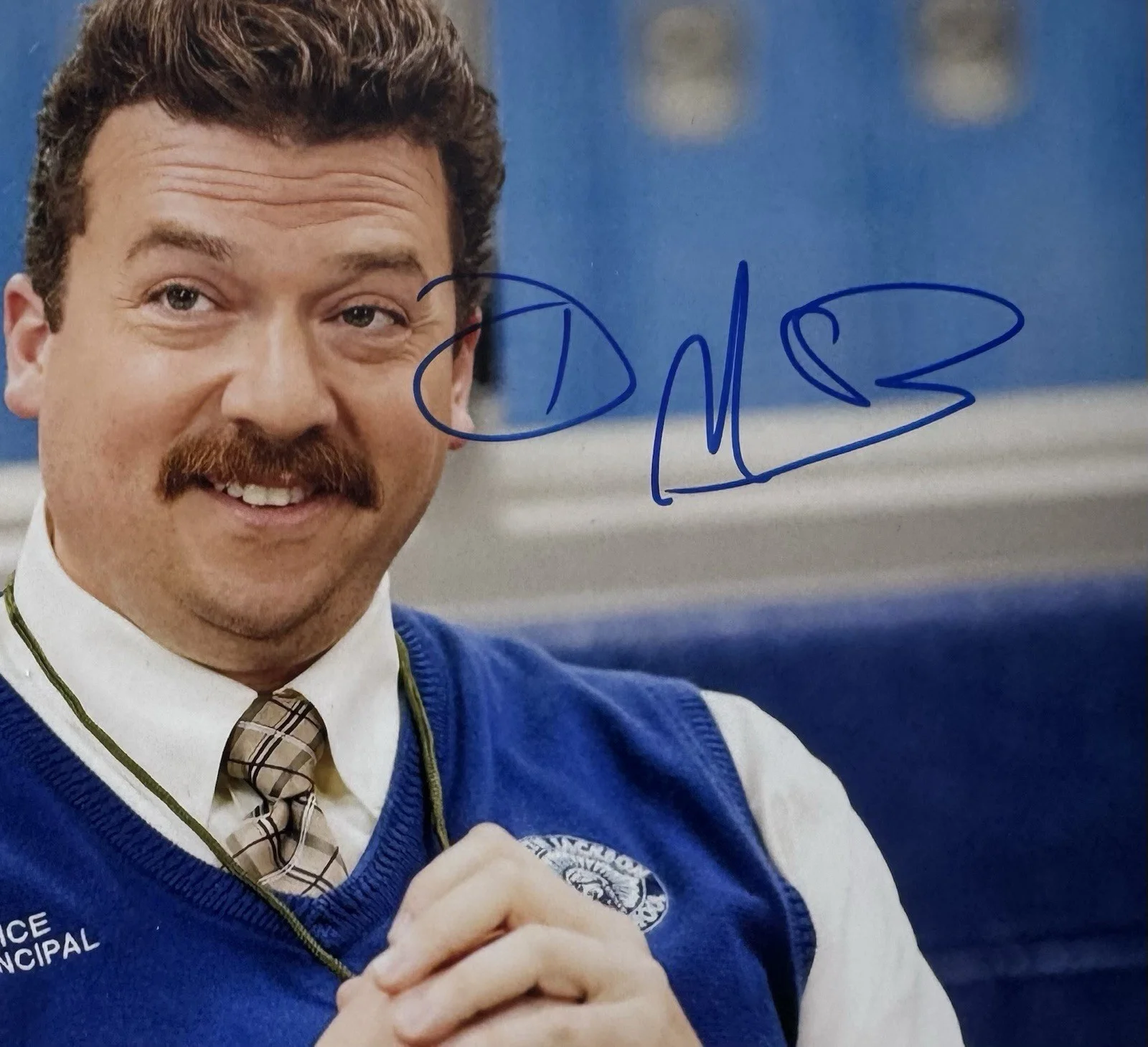 DANNY MCBRIDE — DANNY MCBRIDE HAND SIGNED AUTOGRAPH 'VICE PRINCIPALS' 8X10 PHOTO +JSA COA, изображение 4