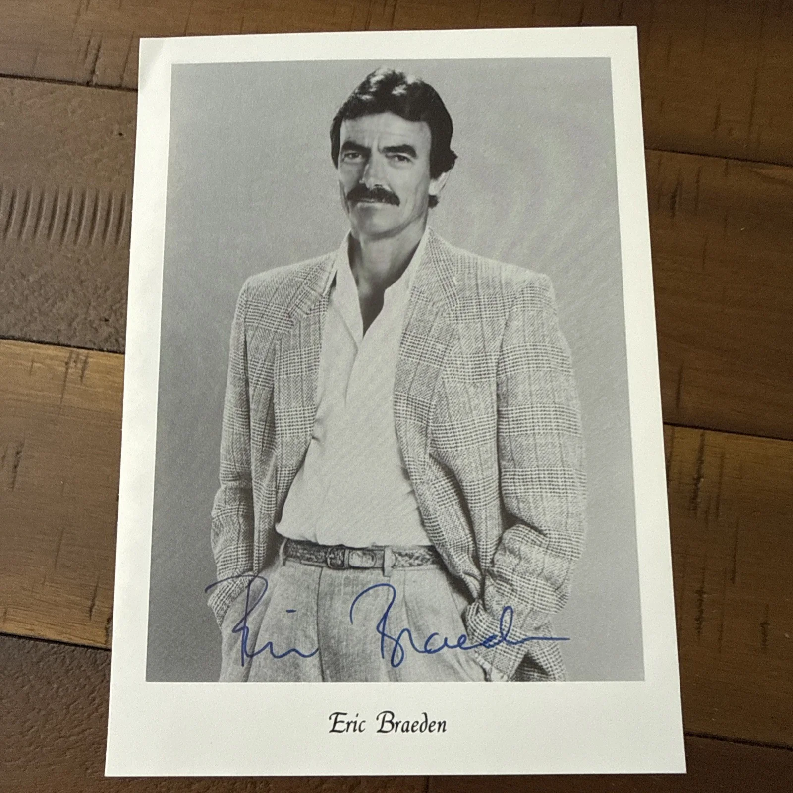 Eric Braeden — ERIC BRAEDEN "Victor" THE YOUNG & THE RESTLESS Hand Signed Photo 5 x7” Titanic, изображение 2