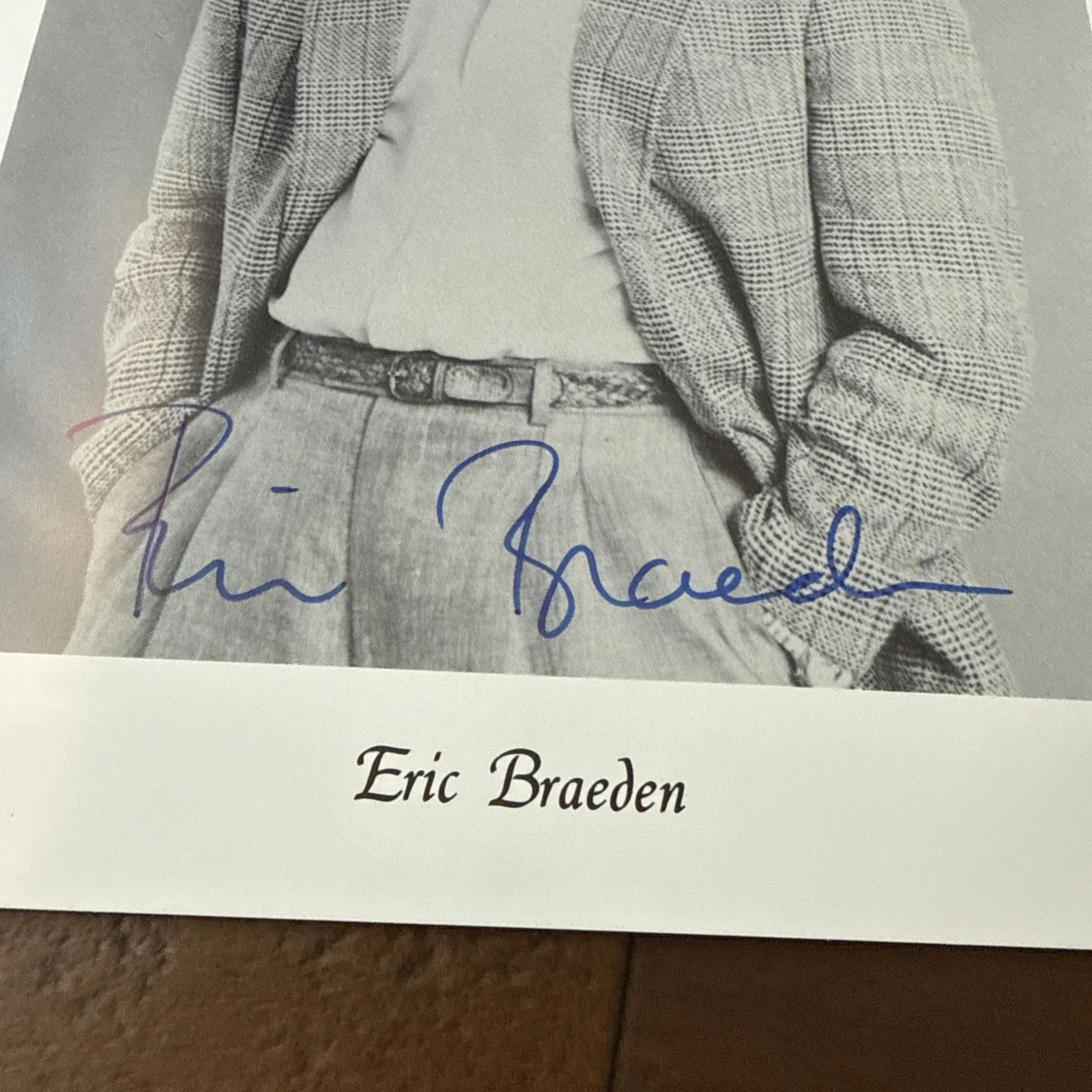 Eric Braeden — ERIC BRAEDEN "Victor" THE YOUNG & THE RESTLESS Hand Signed Photo 5 x7” Titanic, изображение 3