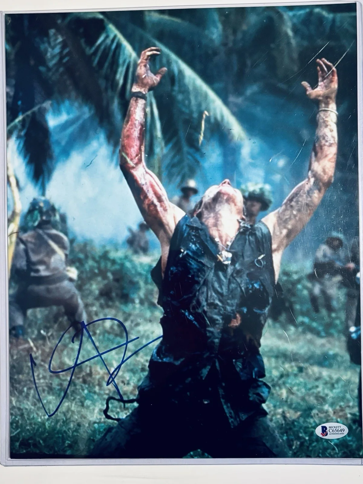 Willem Dafoe Signed 11x14 Beckett, image 5