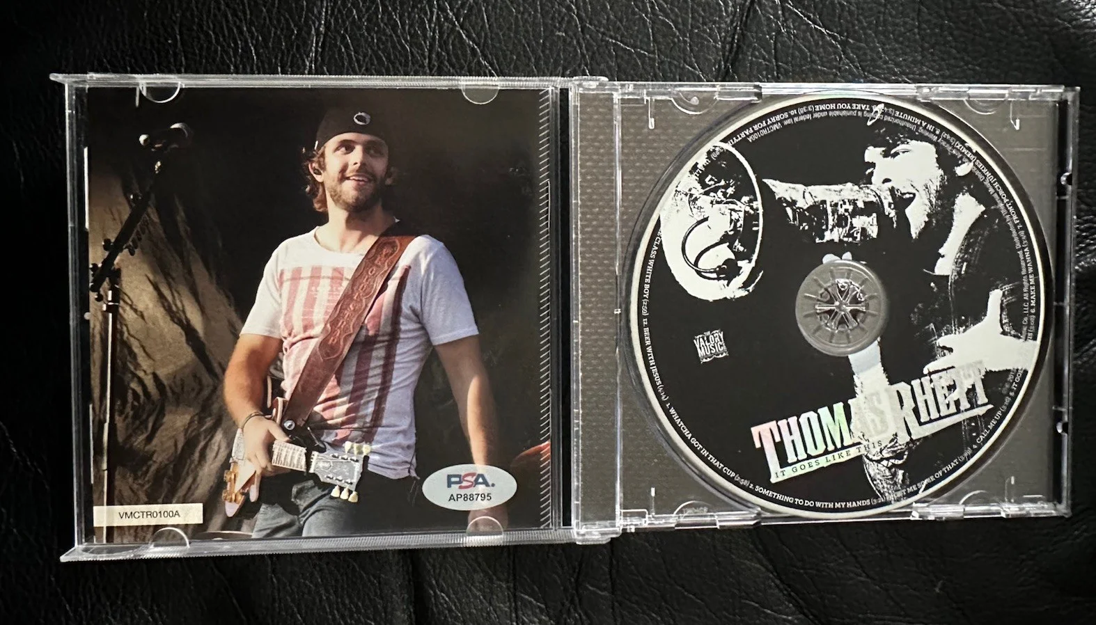 Thomas Rhett Signed It Goes Like This CD PSA COA AP88795, image 2
