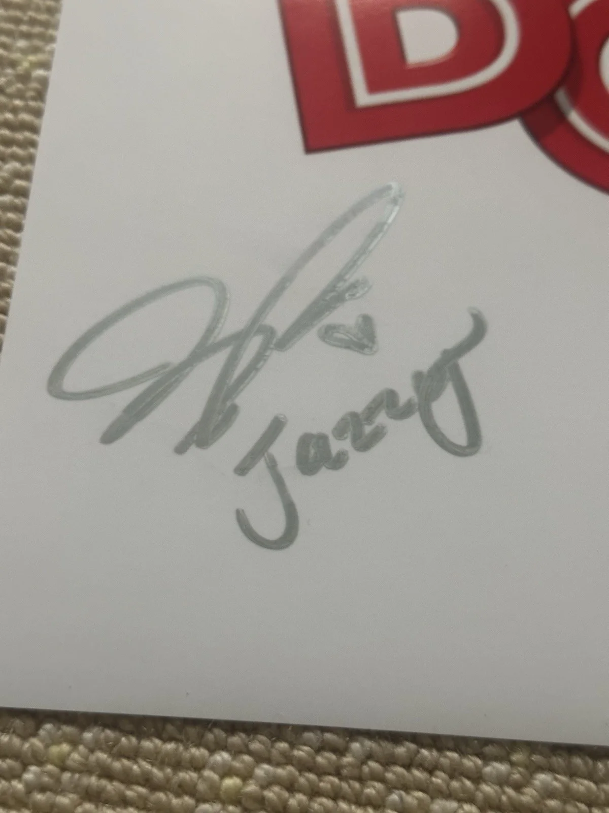 Boop The Broadway Musical Jasmine Amy Rogers Signed Glossy Photo, image 2