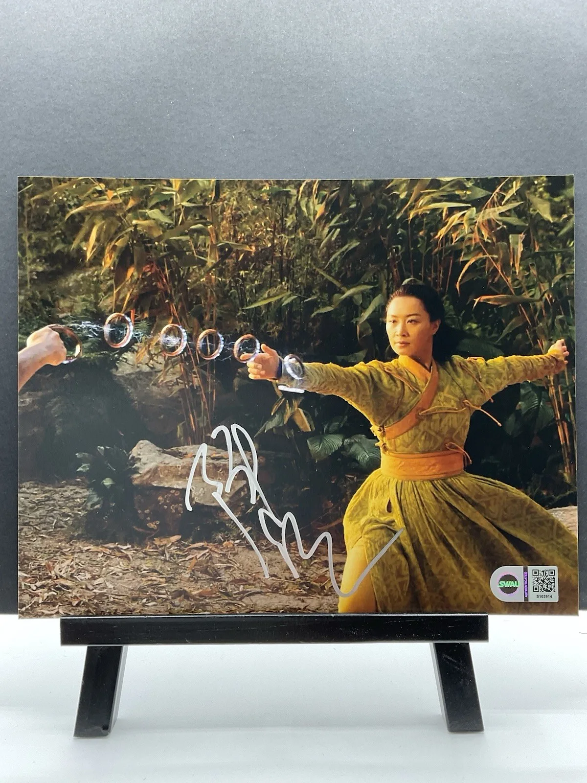 Fala Chen — Fala Chen signed 8x10 SWAU Marvel signed 8x10 Shang Chi signed photo Shang-Chi