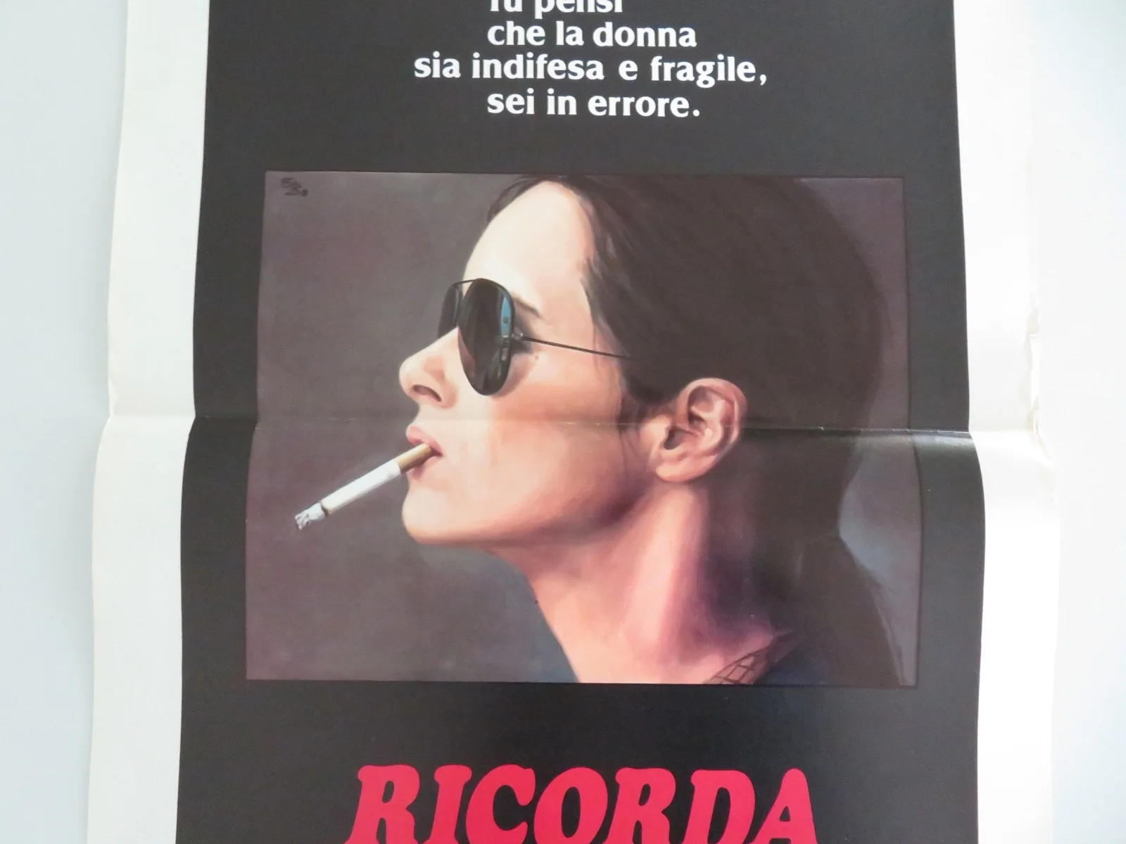REMEMBER MY NAME ITALIAN LOCANDINA POSTER CHAPLINE ANTHONY PERKINS 1978, изображение 3