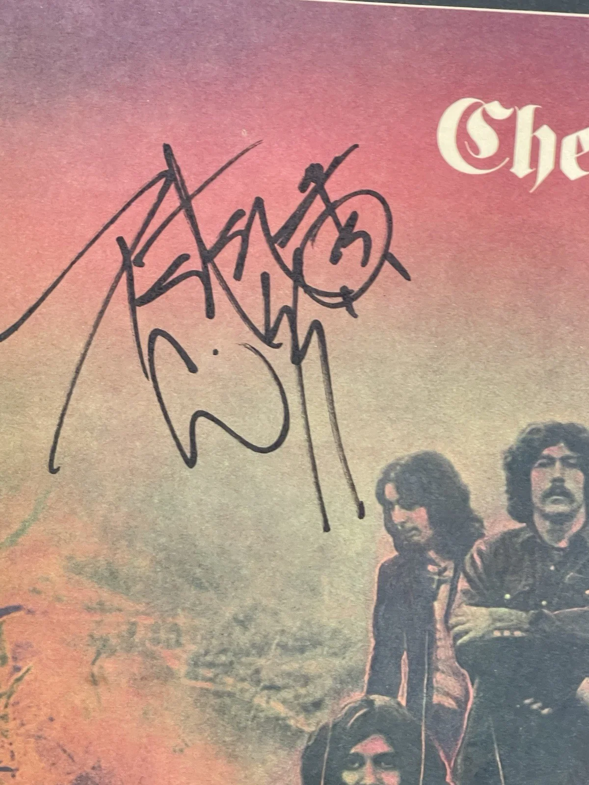 CHELSEA self-titled LP Album Record Pre-KISS Peter Criss Hand Signed Beckett, изображение 4