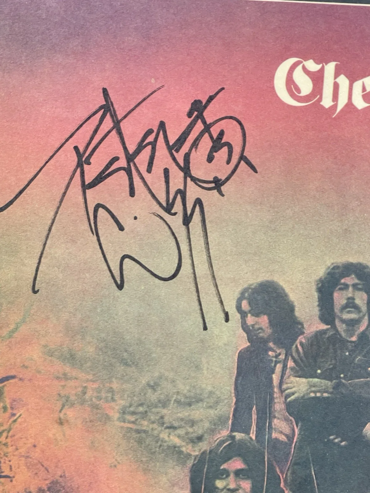 CHELSEA self-titled LP Album Record Pre-KISS Peter Criss Hand Signed Beckett, изображение 5