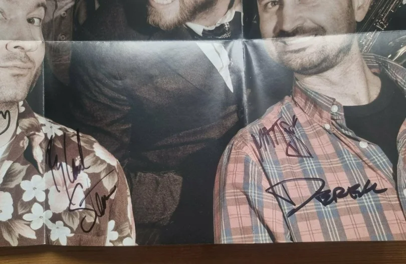 Reel Big Fish - 'Candy Coated Fury' SIGNED CD BOOKLET! [2012], image 4