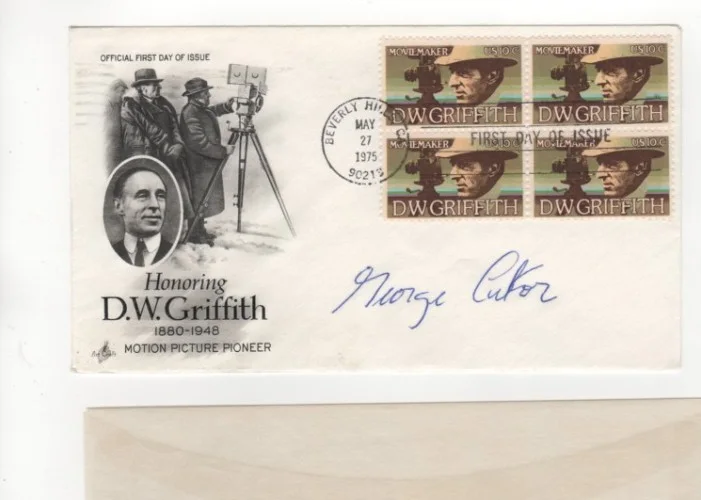 George Cukor — George Cukor Autographed First Day Cover 72 Director Gaslight PA Story, image 3