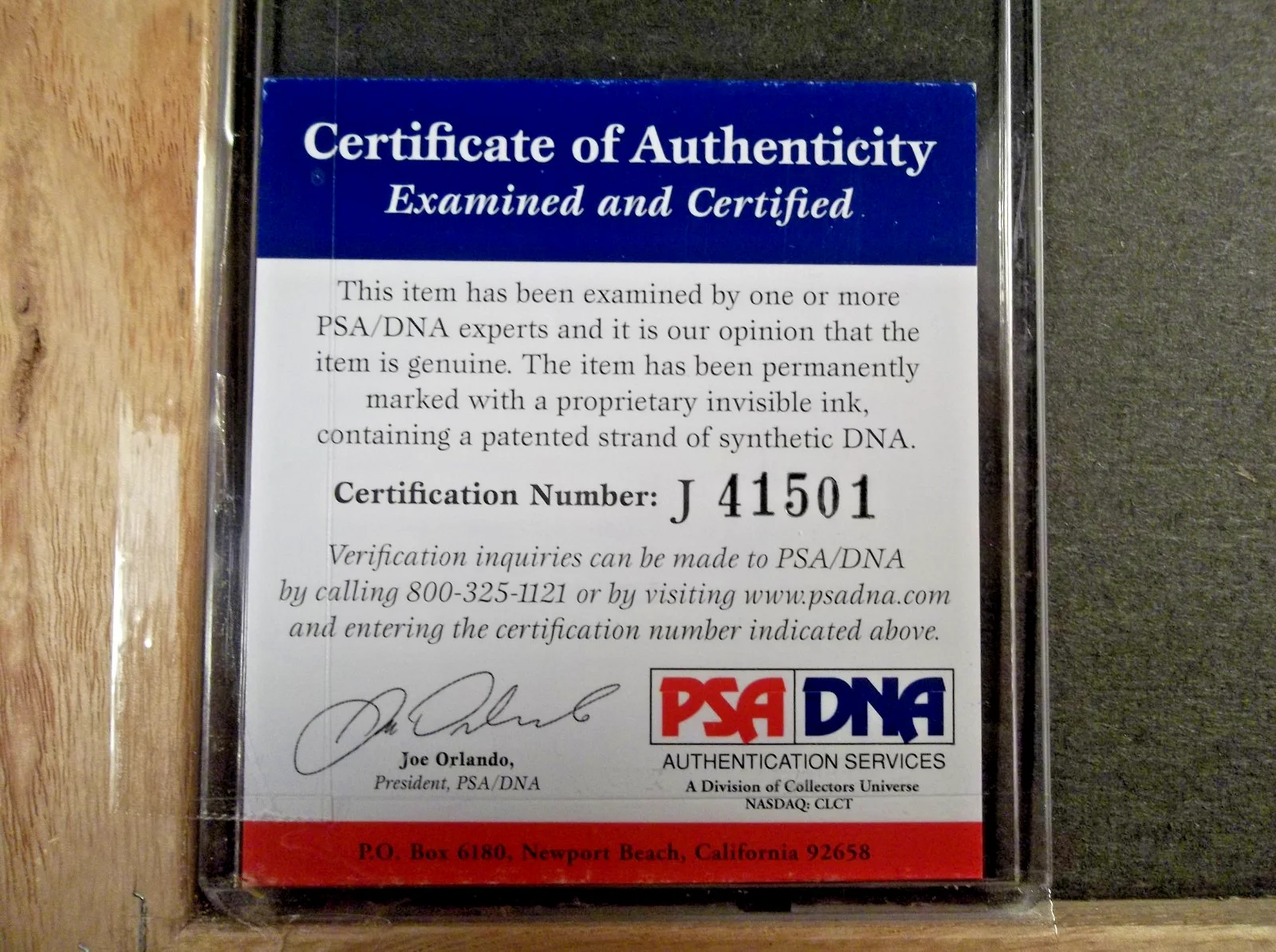 Robert De Niro — ROBERT DE NIRO SIGNED, FRAMED PICTURE FROM TAXI DRIVER PSA DNA CERTIFICATION, image 3