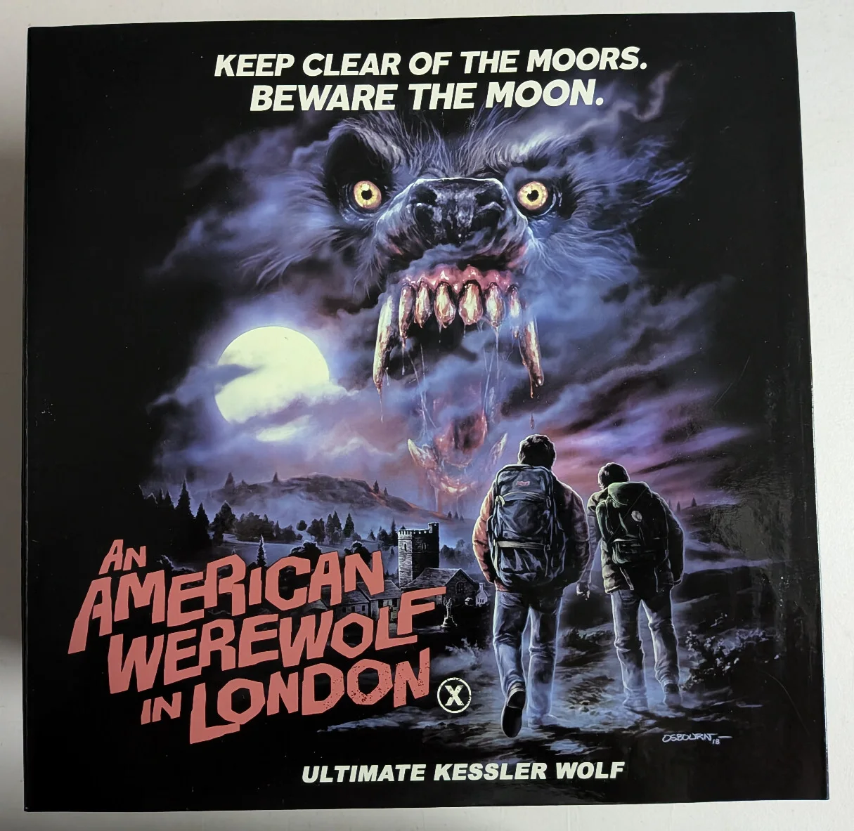 David Naughton — David NAUGHTON Signed NECA FIGURE American Werewolf in London Autograph JSA COA