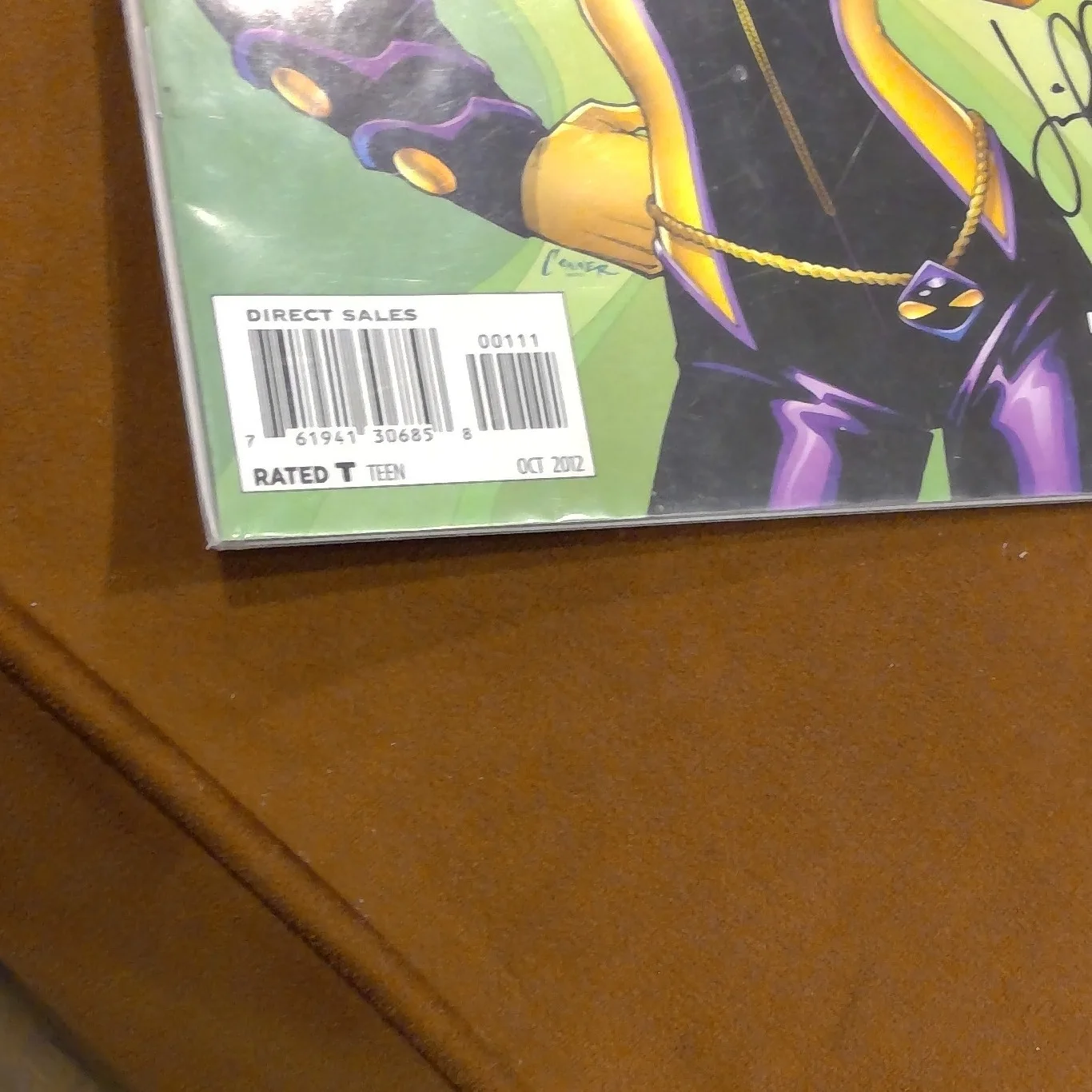 Jimmy Palmiotti — Phantom Lady and Doll Man #1 DC Comics Signed by Jimmy Palmiotti w/ COA, image 4