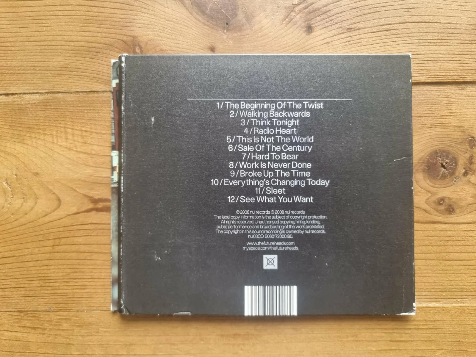 The Futureheads - 'This Is Not the World' SIGNED CD! [2008], image 2