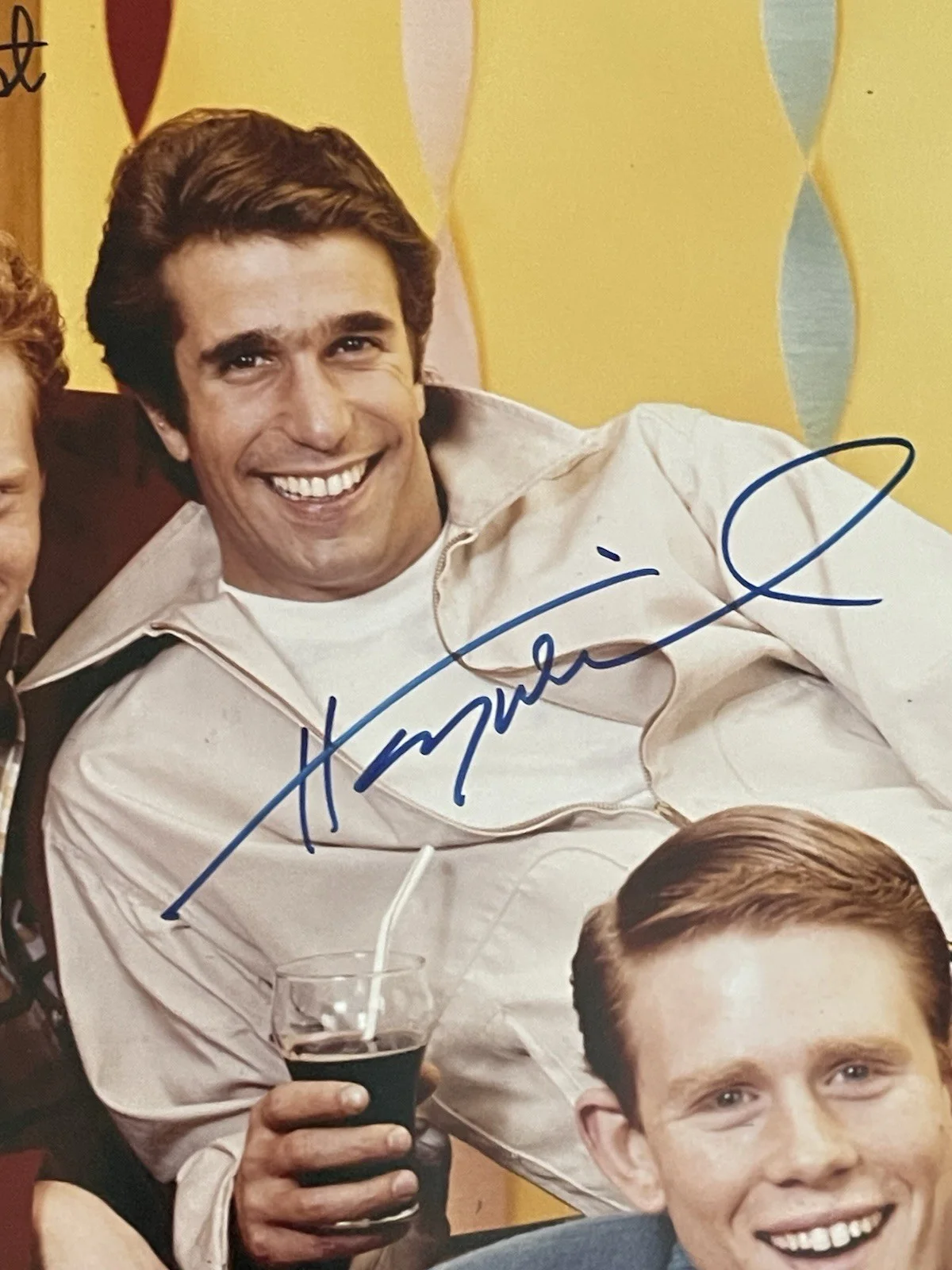Happy Days Cast — HAPPY DAYS Cast 16x20 Signed by FOUR Beckett Letter Incredible !, изображение 5