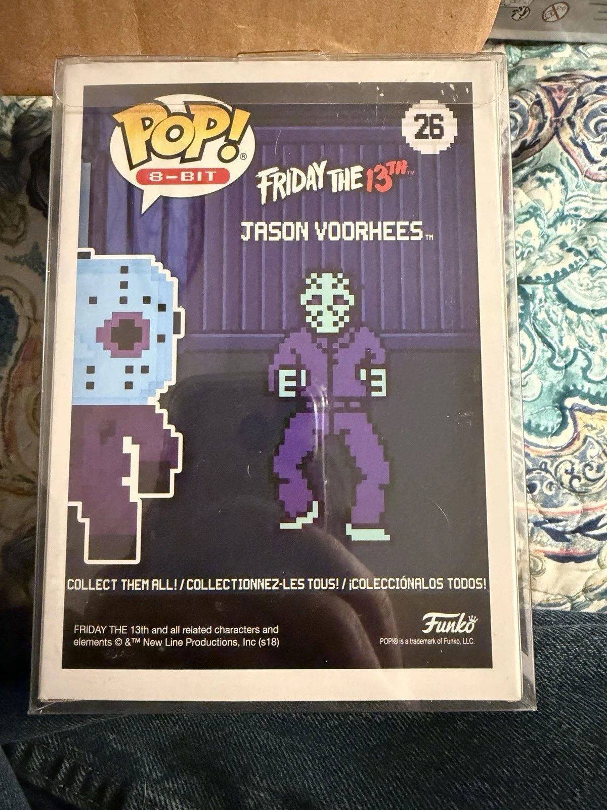 CJ Graham Jason 8 Bit 30 PCS Signed Funko Pop 26 7BAP JSA COA Autographed, изображение 3