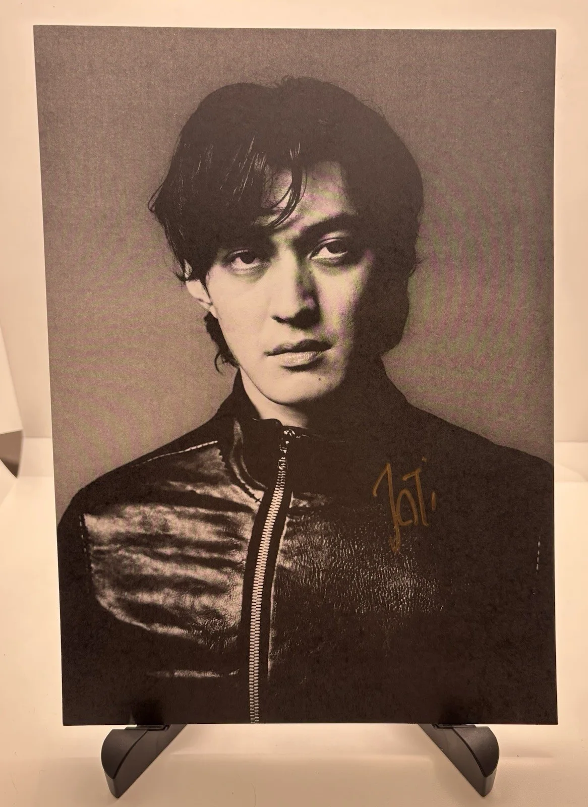 AUTOGRAPHED Joji - Piss in the Wind Ruby White Mist Vinyl LP SIGNED Artcard 🔥, image 2
