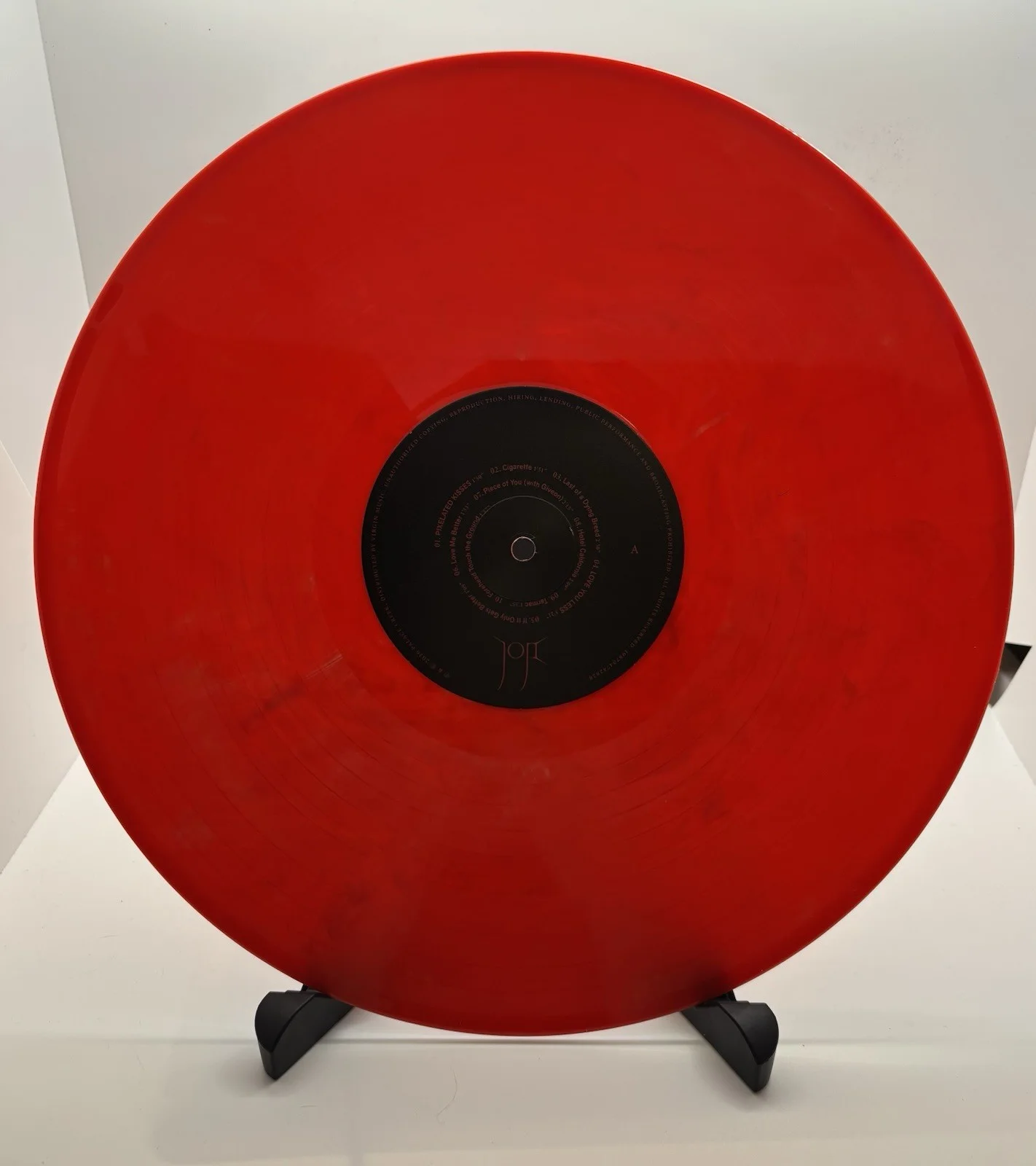 AUTOGRAPHED Joji - Piss in the Wind Ruby White Mist Vinyl LP SIGNED Artcard 🔥, image 3