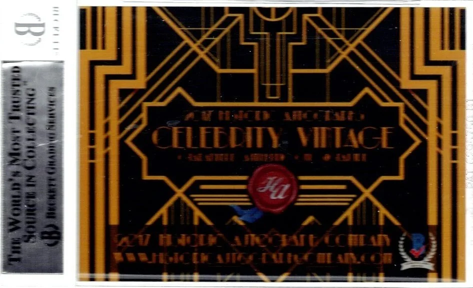 Alice Reinheart — ALICE REINHEART - Beckett Authenticated - Cut AUTO - 2017 Historic Auto's, image 3