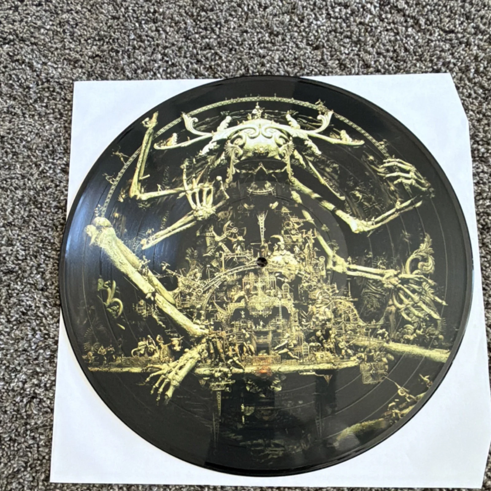 Death Angel Killing Season Autographed Original Vinyl Record Picture Disc, image 3