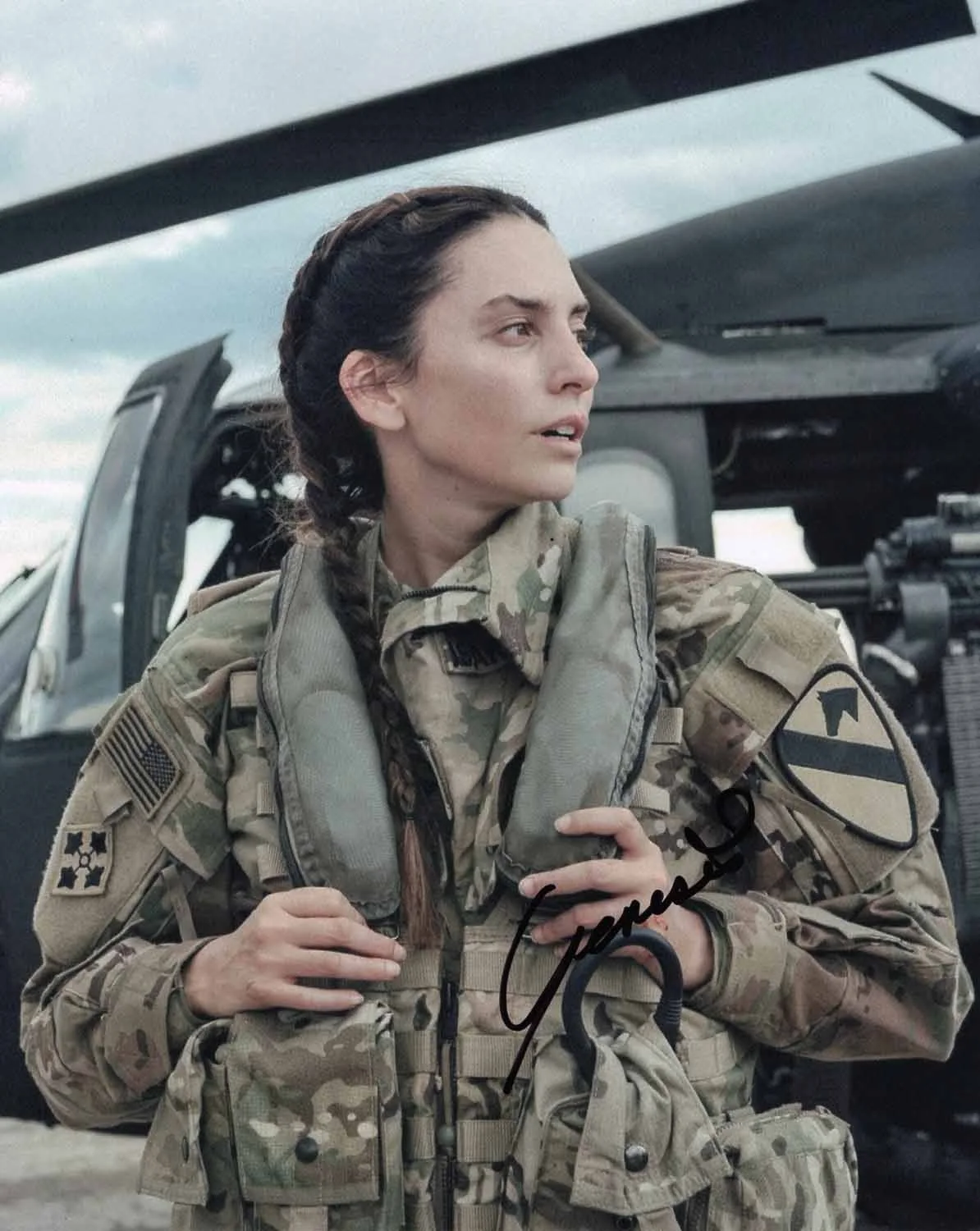 Genesis Rodriguez — The Night Agent Genesis Rodriguez Signed 8x10 Photo COA