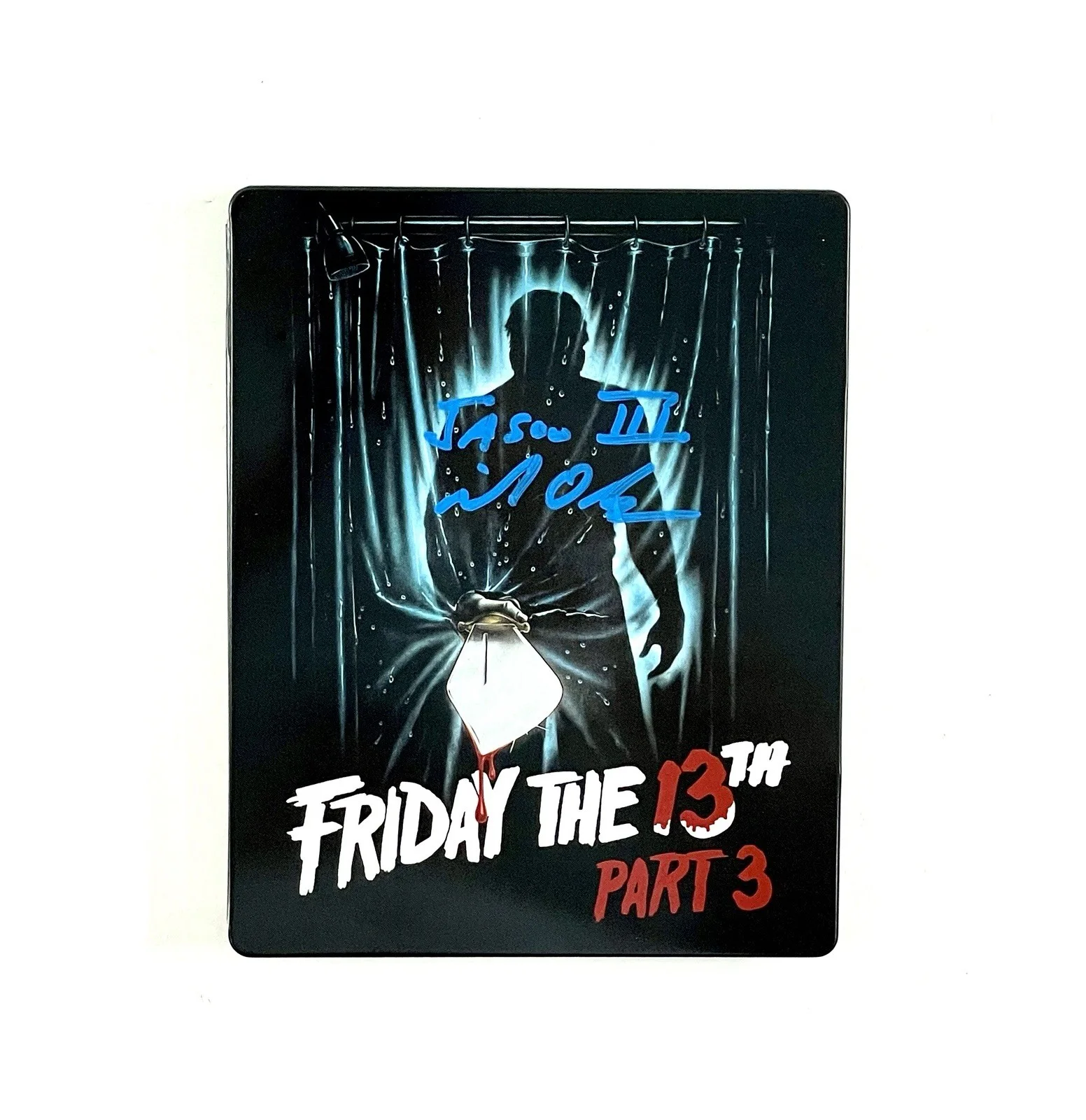Mike DeLuna — Friday the 13th Part 3 Limited Edition Steelbook Blu-ray Signed Mike DeLuna ACOA, изображение 4