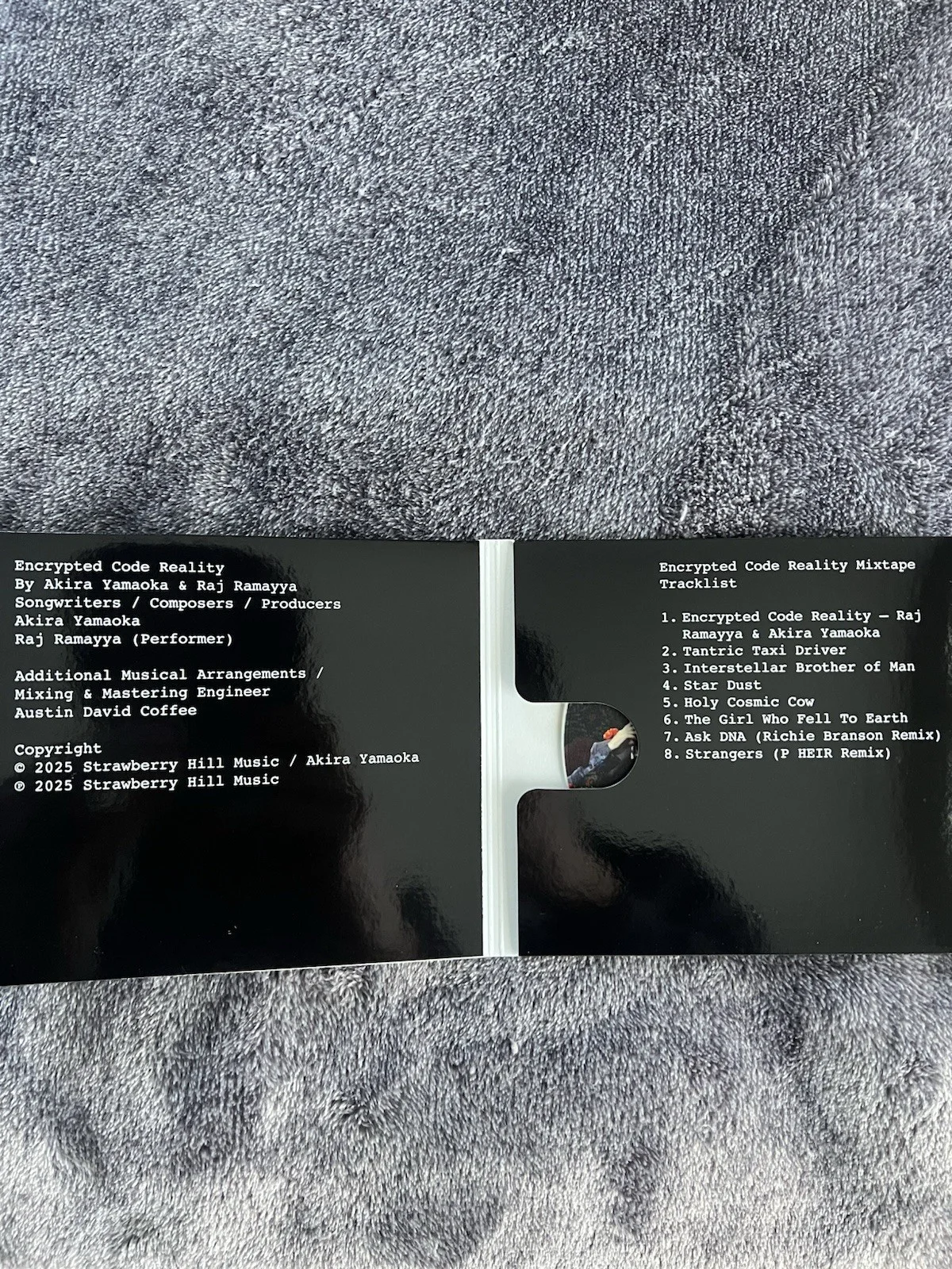 Raj Ramayya - Encrypted Code Reality CD (SIGNED) with Akira Yamaoka, image 2