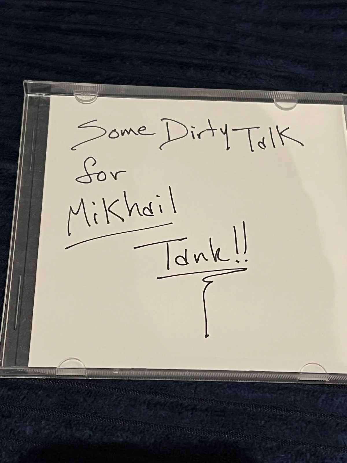 Chuck Palahniuk Hand Signed Super Limited CD, image 2